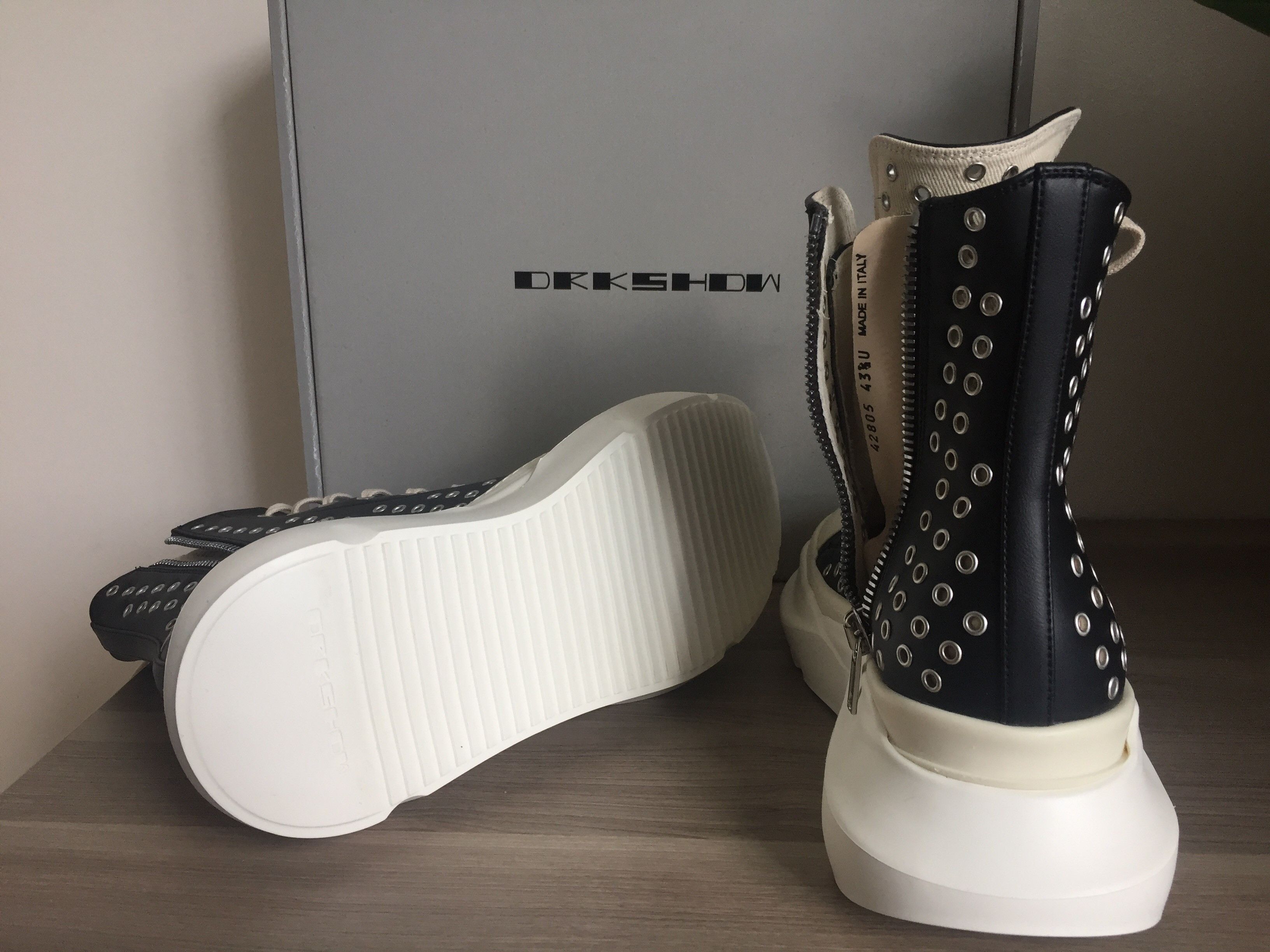 Rick Owens Rick Owens DRKSHDW Abstract Sneakers Size US 10.5 / EU 43-44 - 7 Thumbnail