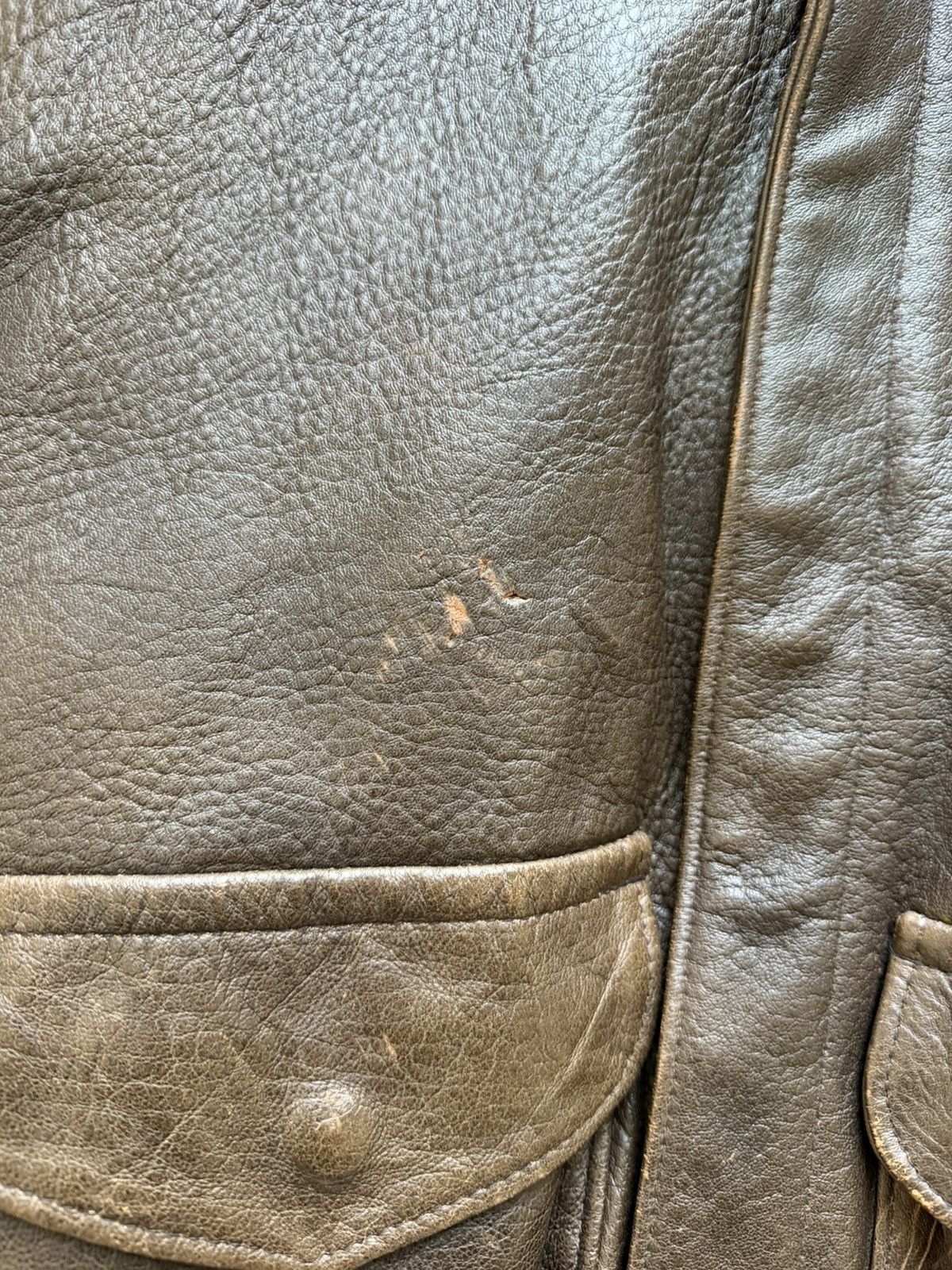 Schott Schott Bros Type 85 19-MS Leather Flight Jacket Size US L / EU 52-54 / 3 - 7 Thumbnail
