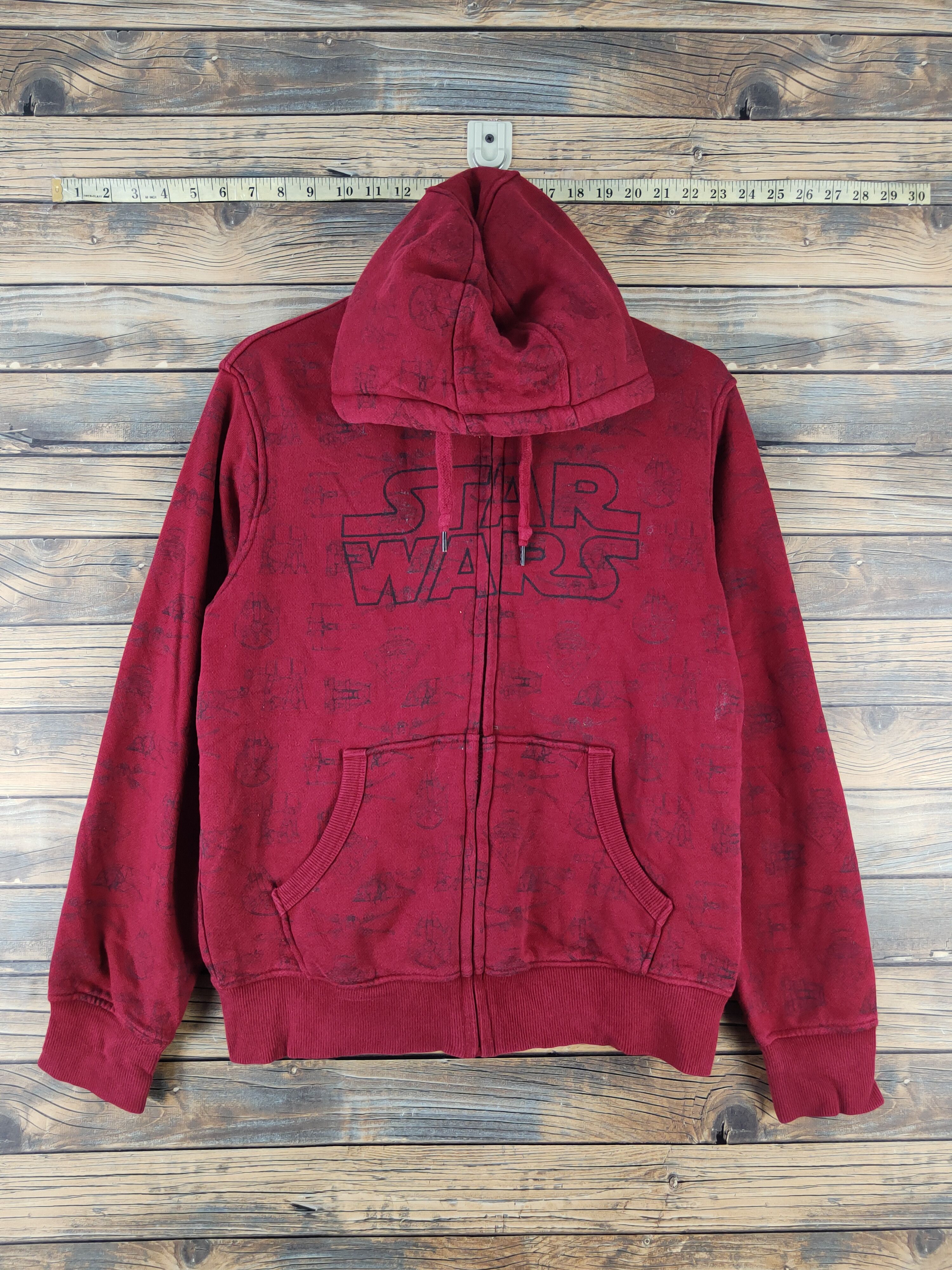 Star Wars DL Uniqlo X Star Wars Hoodie Sweaters #879 Size US M / EU 48-50 / 2 - 1 Thumbnail