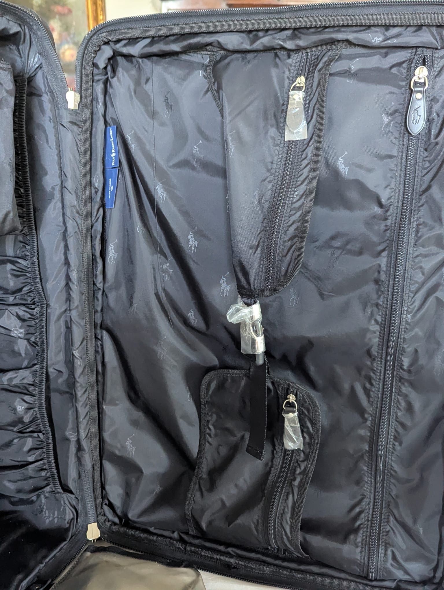 Polo Ralph Lauren Vintage Black Suit Case Size 46 - 8 Thumbnail