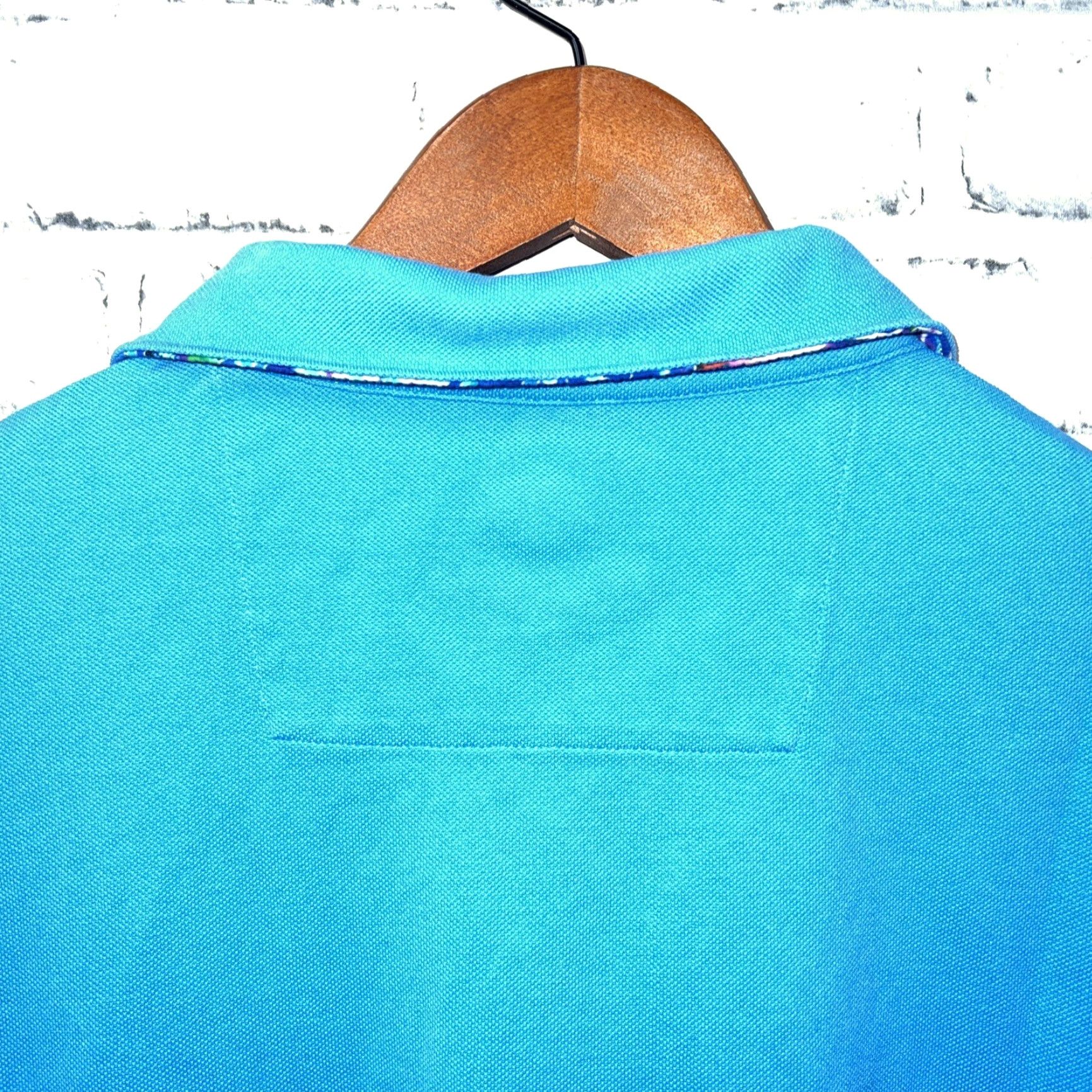 BUGATCHI BUGATCHI UOMO Blue Polo Shirt Mens Size L Size US L / EU 52-54 / 3 - 5 Thumbnail