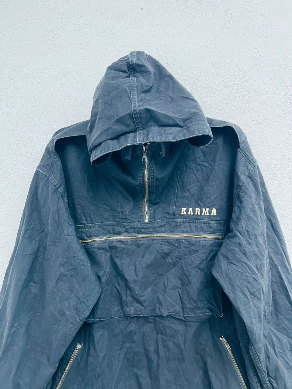 Japanese Brand × Vintage Vintage Karma Pocket Hip Hop Streetwear Fashion Style Size US L / EU 52-54 / 3 - 3 Thumbnail