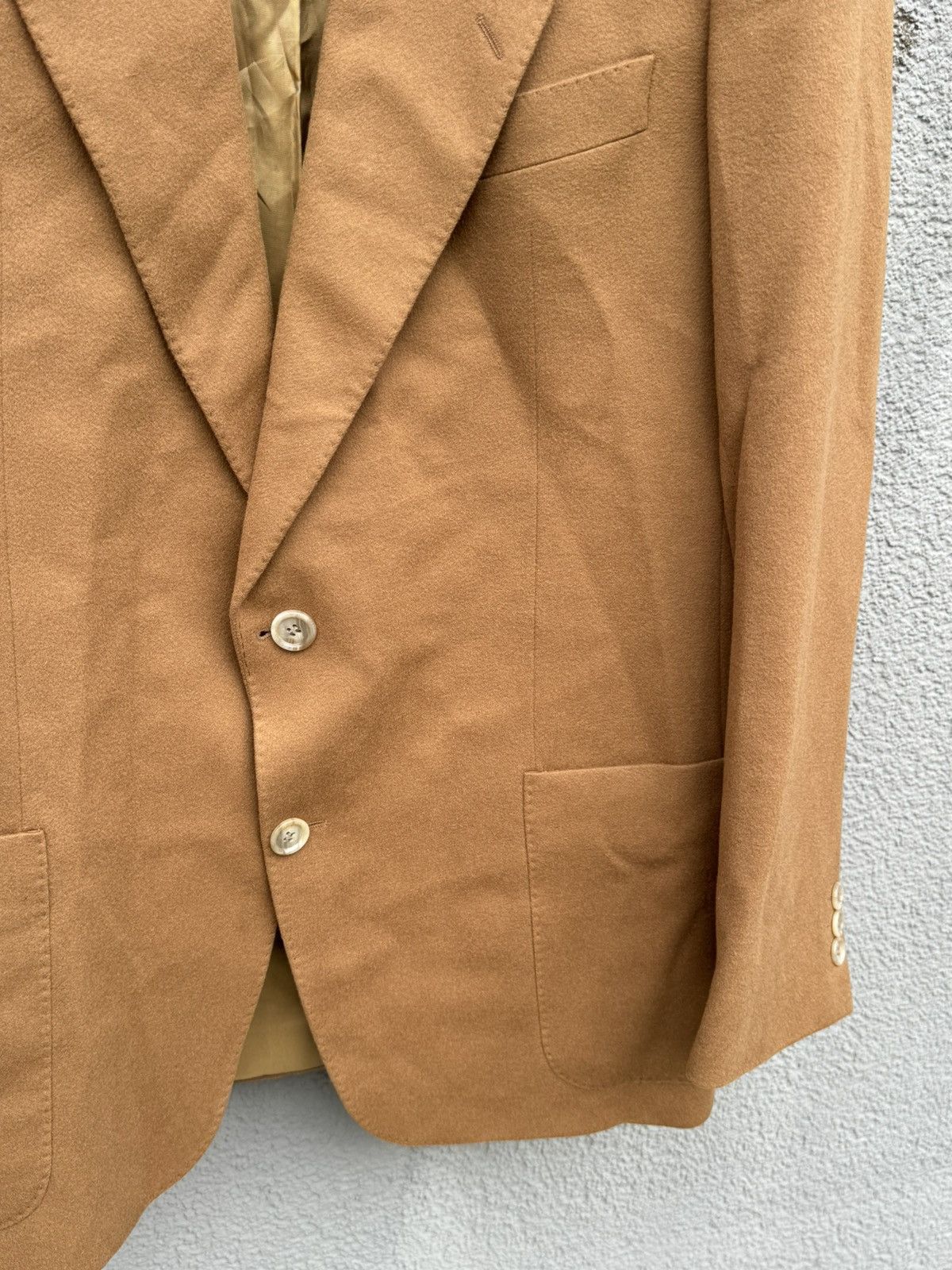 Hugo Boss × Loro Piana VINTAGE HUGO BOSS MANTEL LORO PIANA CASHMERE BLAZER Size US L / EU 52-54 / 3 - 4 Thumbnail