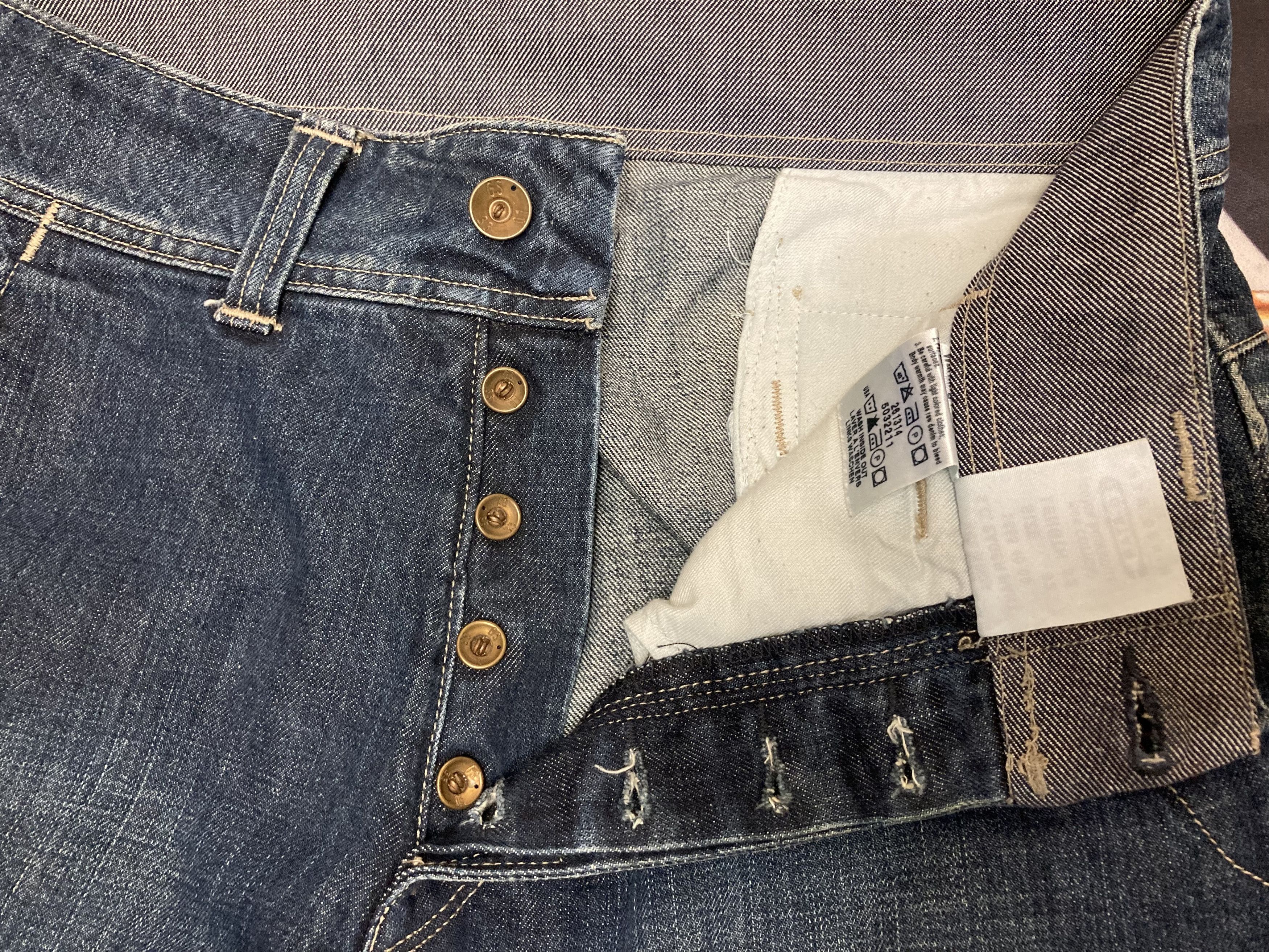 G-Star × Vintage Vintage G Star S.C. Eager Jeans Wide Straight Jeans. Size US 32 / EU 48 - 8 Thumbnail