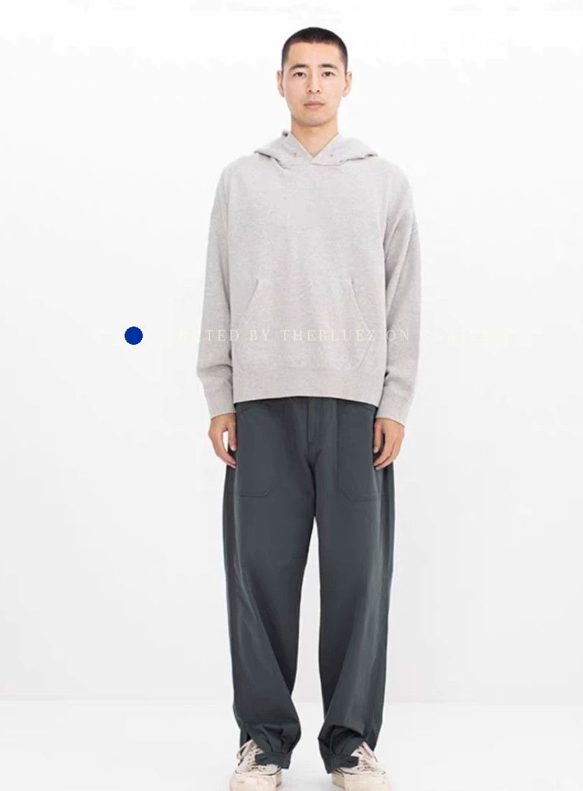 Visvim Cashmere Blend Camp Hoodie in Gray Size US L / EU 52-54 / 3 - 1 Thumbnail