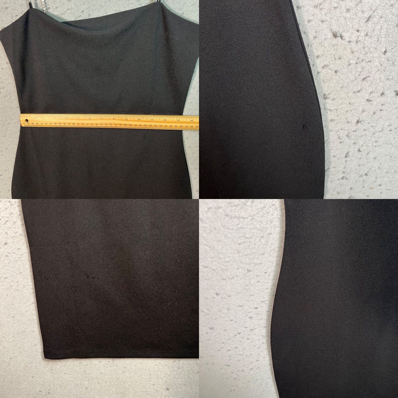 H&M H&M Womens Bodycon Mini Dress Black Straps Rhinestone Solid Pattern Sleeveless Short Dress Size S Adult Womens Small Party/Cocktail Womens Size S / US 4 / IT 40 - 8 Thumbnail