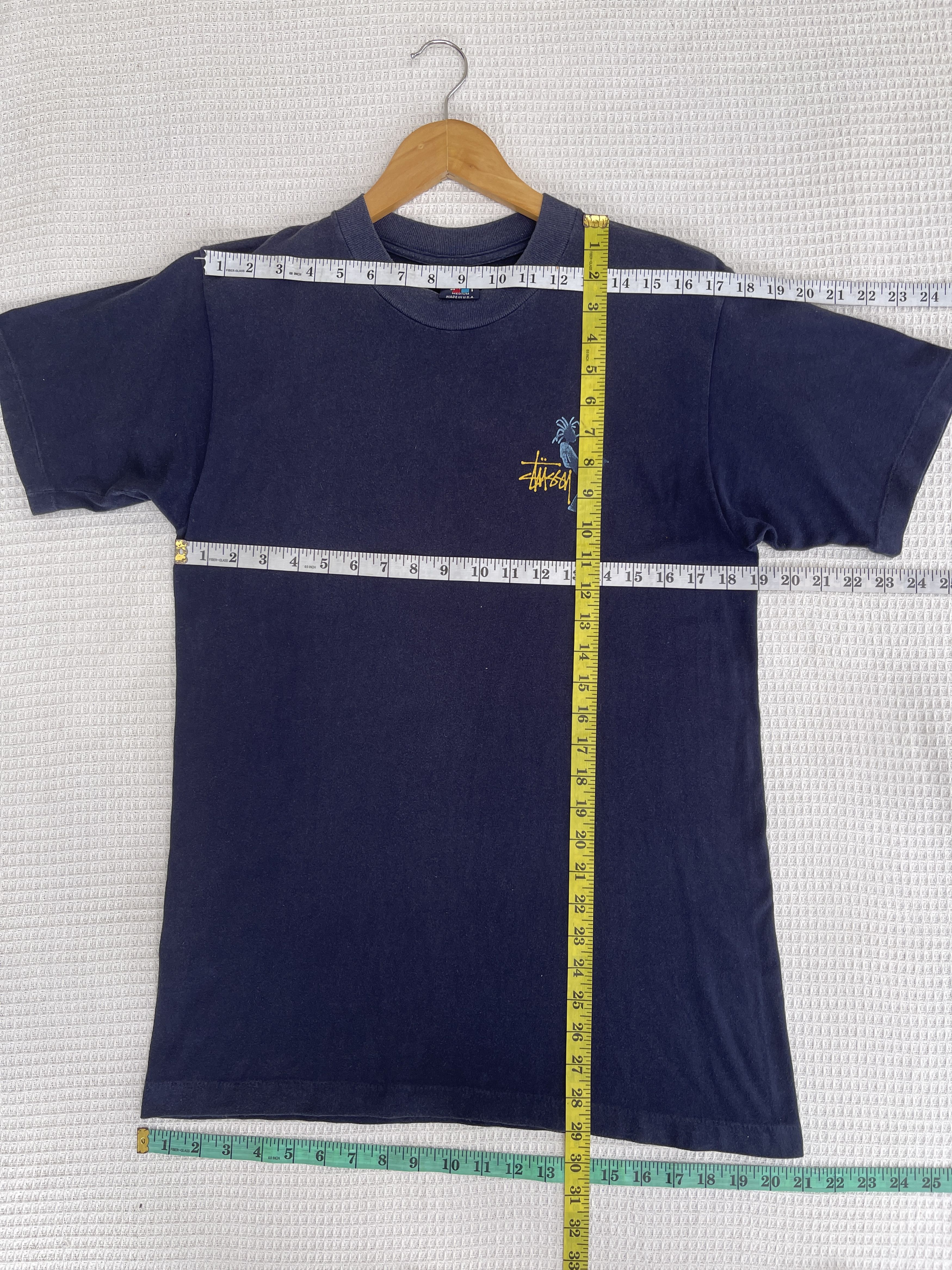 Stussy Rare🔥Vintage 90s STUSSY Boxy Streetwear Tee Size US S / EU 44-46 / 1 - 9 Thumbnail