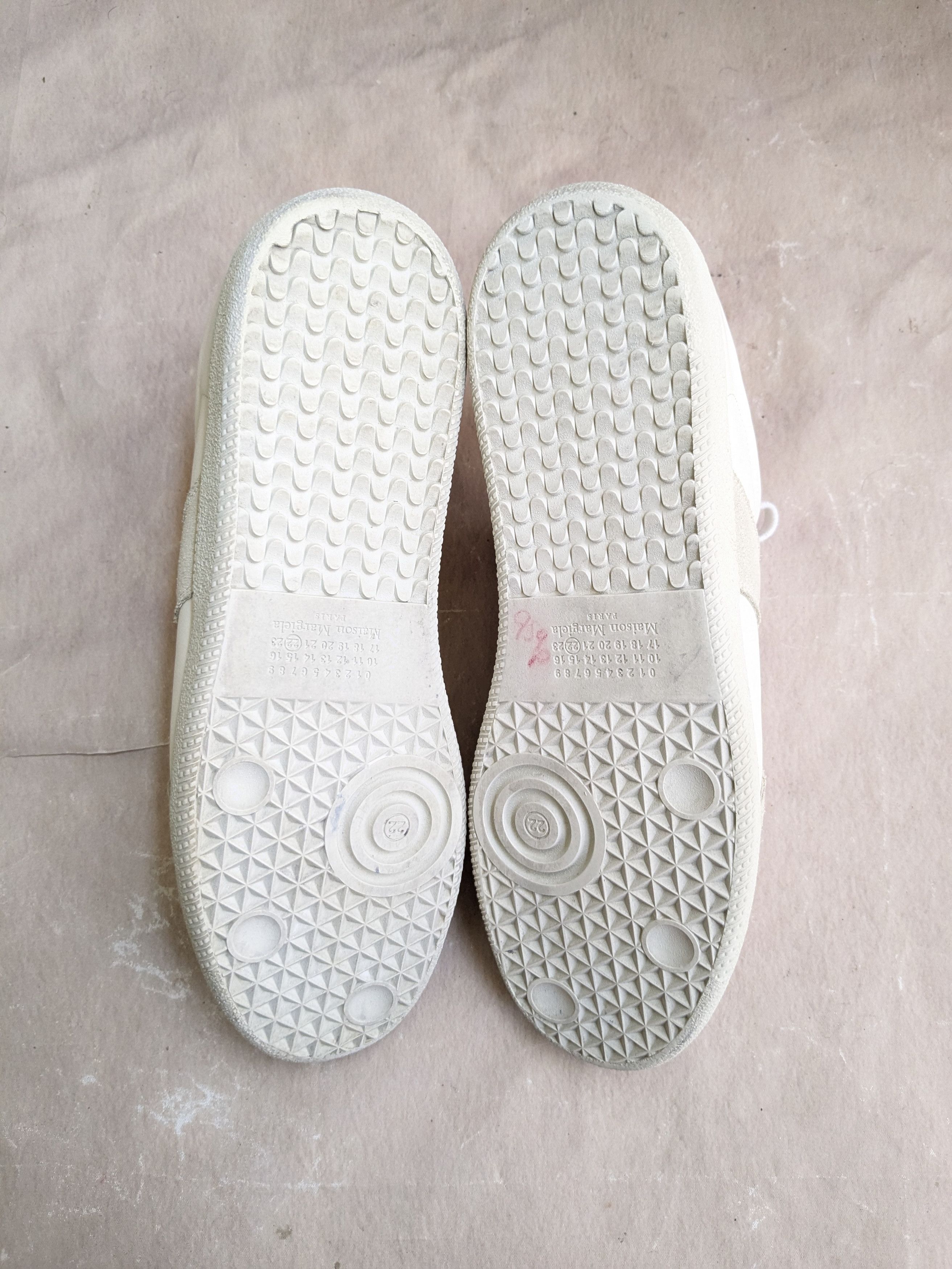 Maison Margiela Maison Margiela GAT Replica White 13.5 46.5 Low Tops Size US 13 / EU 46 - 20 Thumbnail