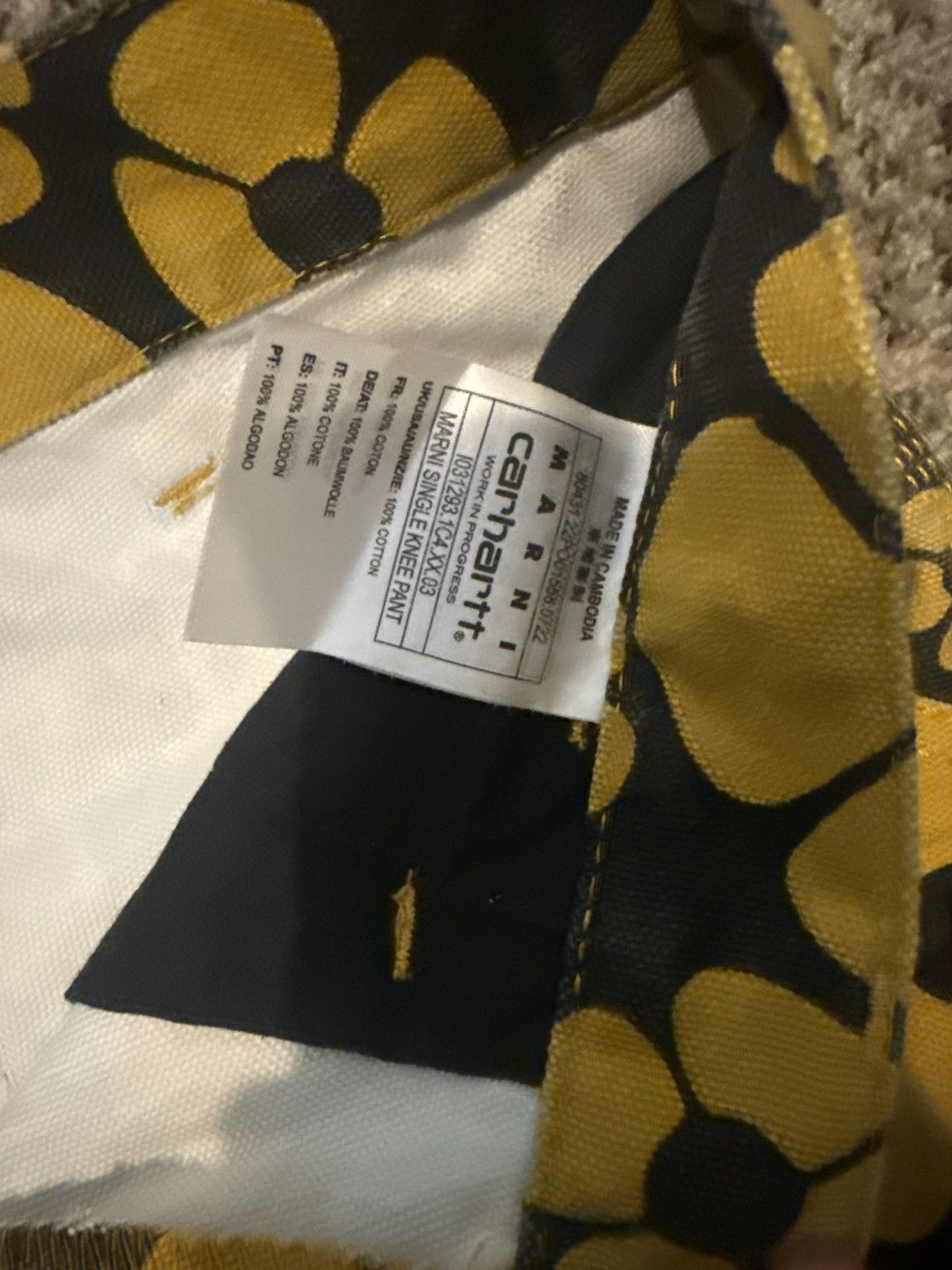 Carhartt Wip × Marni Marni x Carhartt Size 28" / US 6 / IT 42 - 4 Thumbnail