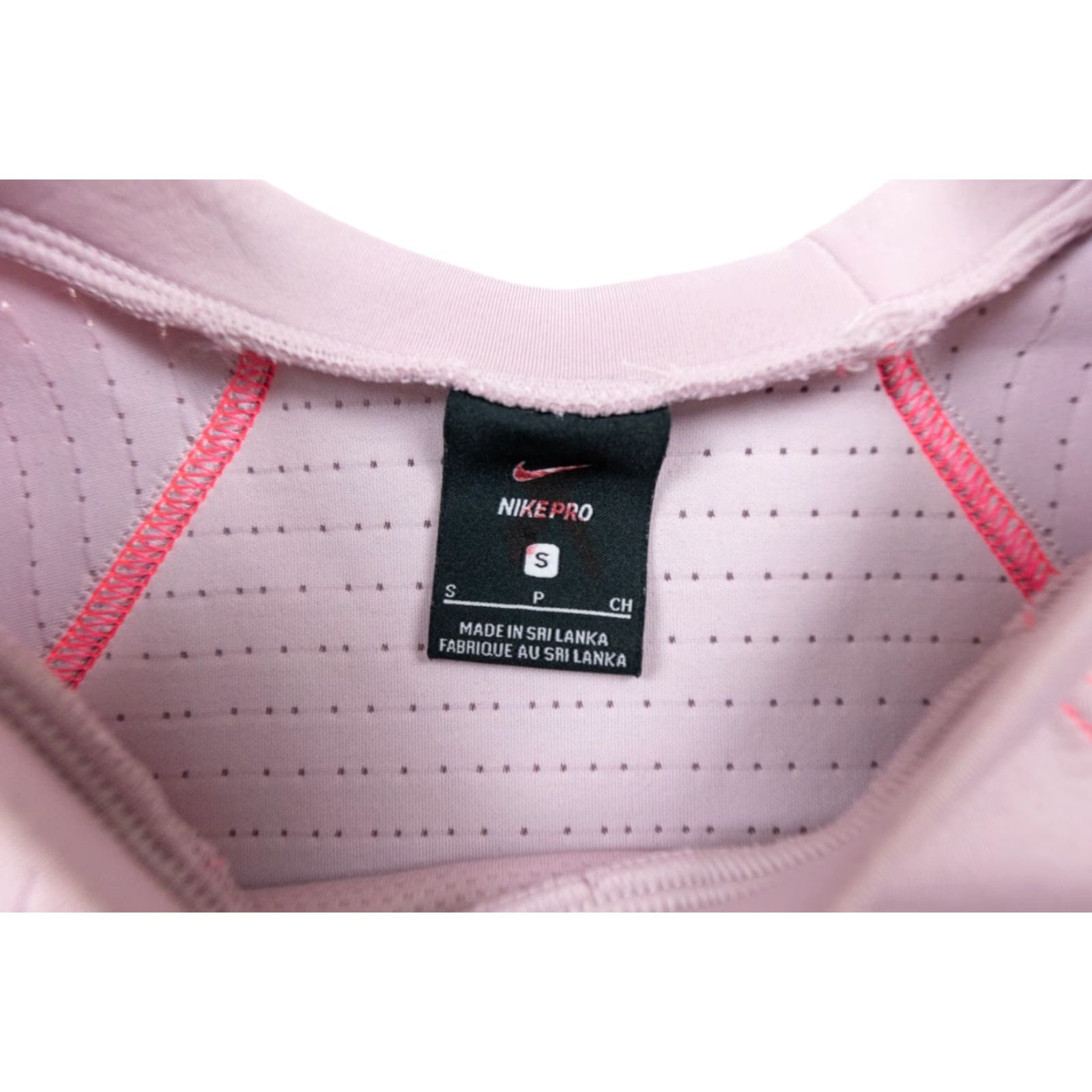 Nike Nike Pro Womens Small Crewneck Pullover Sweatshirt Pink Activewear Casual Breathable Ladies Size S / US 4 / IT 40 - 6 Thumbnail