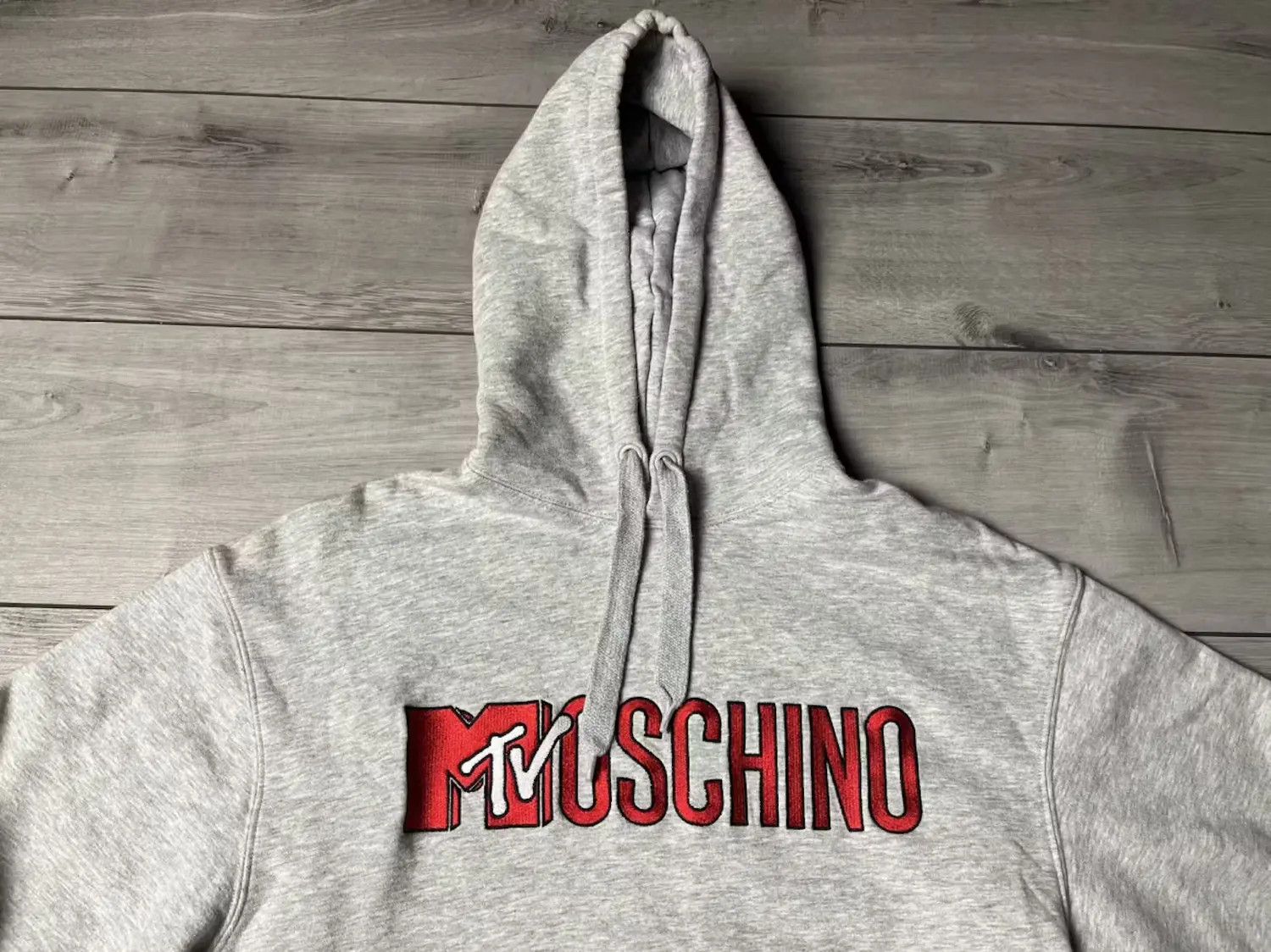 H&M × Moschino Moschino x H&M Mtv hoodie embroidered size XSmall Size US XS / EU 42 / 0 - 3 Thumbnail