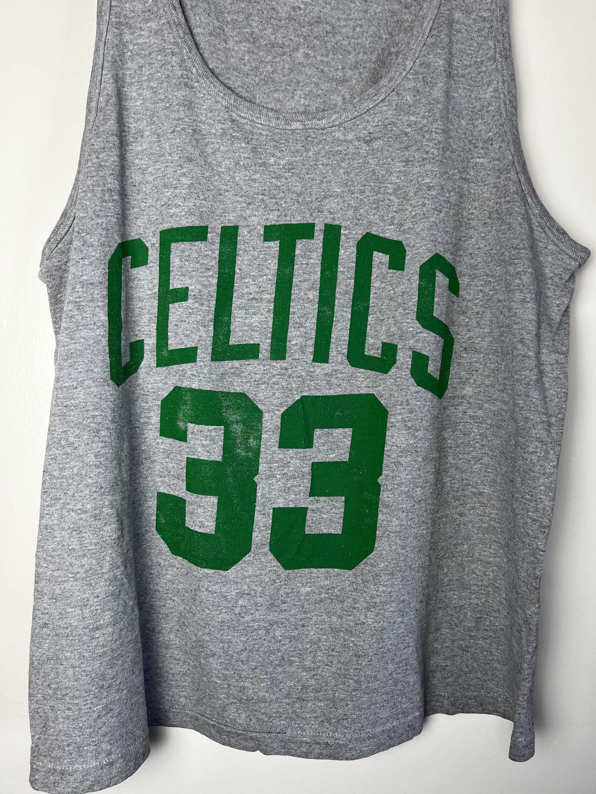 Starter Vintage 1990's Larry Bird - Boson, Celtics - Starter Tank Size US L / EU 52-54 / 3 - 3 Thumbnail