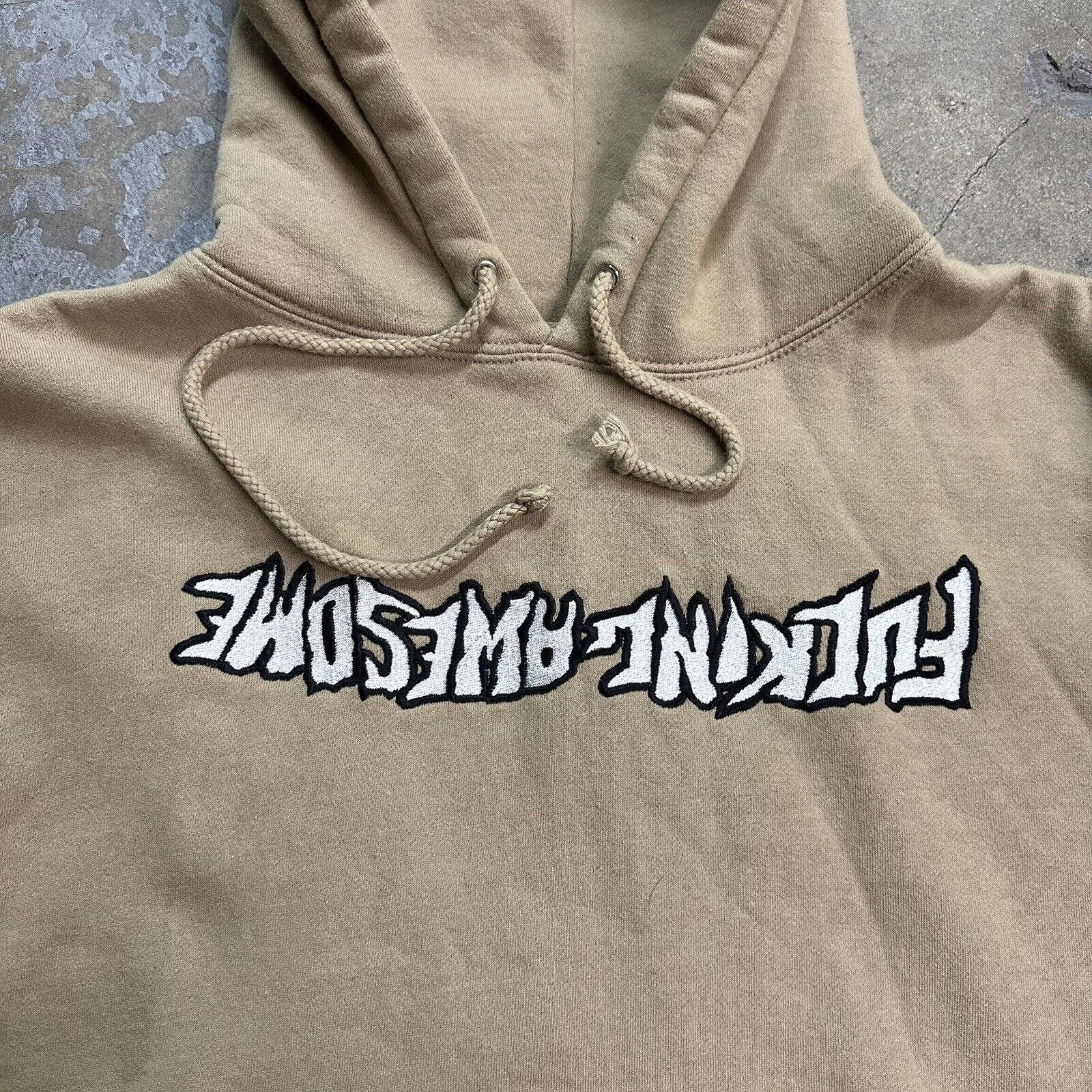 Fucking Awesome × Hypebeast FuckingAwesome Upside Down Embroidered Hoodie Small Size US S / EU 44-46 / 1 - 2 Thumbnail