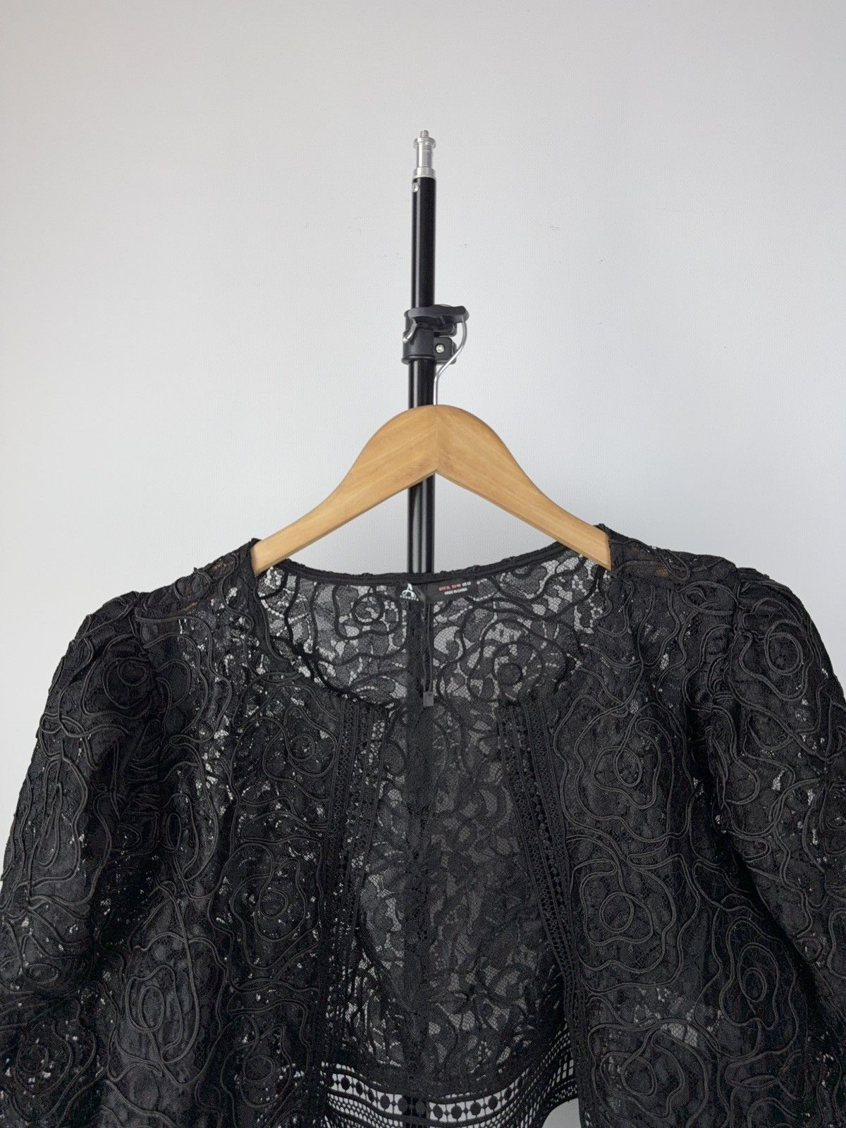 20471120 × Japanese Brand × Vintage Vintage 90s crazy Mesh Gothic JPG Japanese style Blouse Size XL / US 12-14 / IT 48-50 - 2 Thumbnail