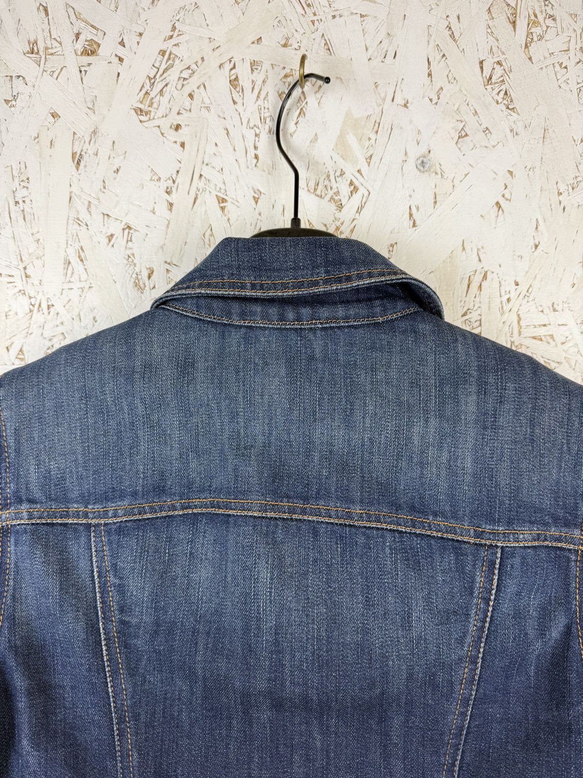 Dolce & Gabbana Dolce & Gabbana Zippered Denim Jacket In Blue Size 42 Size M / US 6-8 / IT 42-44 - 7 Thumbnail