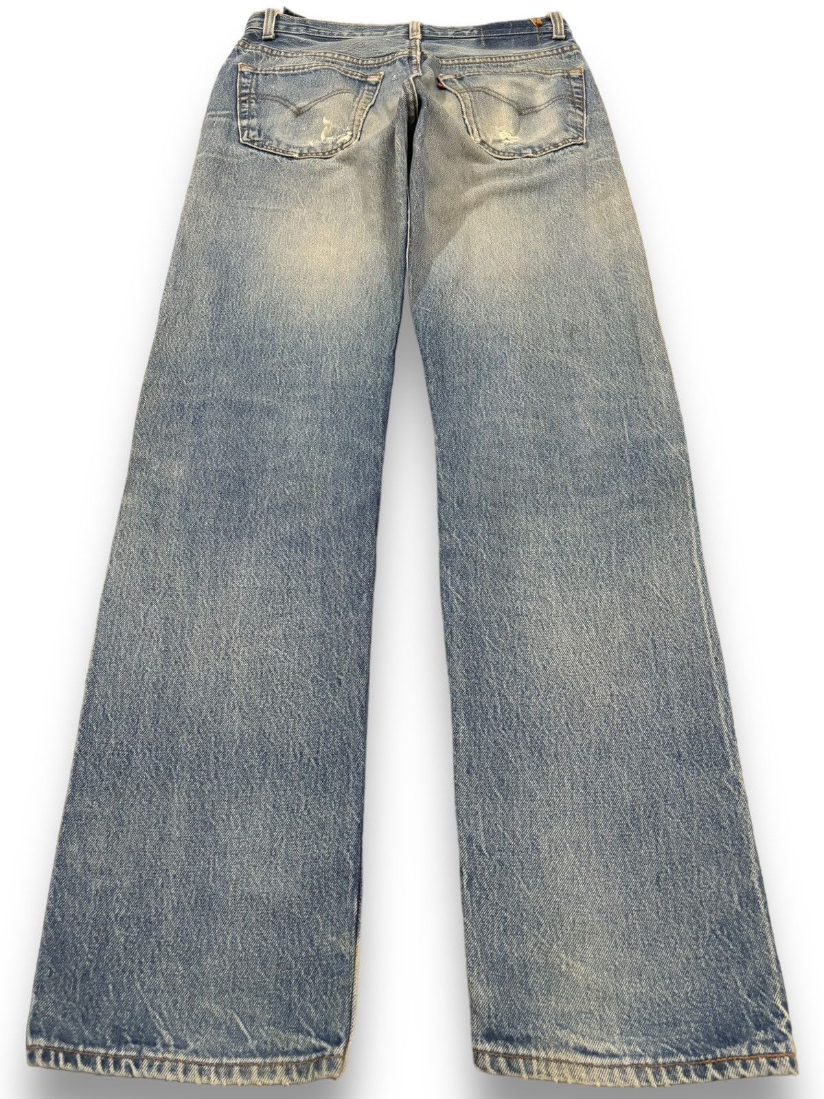 Levi's Vintage 90 Levis 501 Straight Leg Distressed Grunge Jeans Size US 31 - 2 Thumbnail