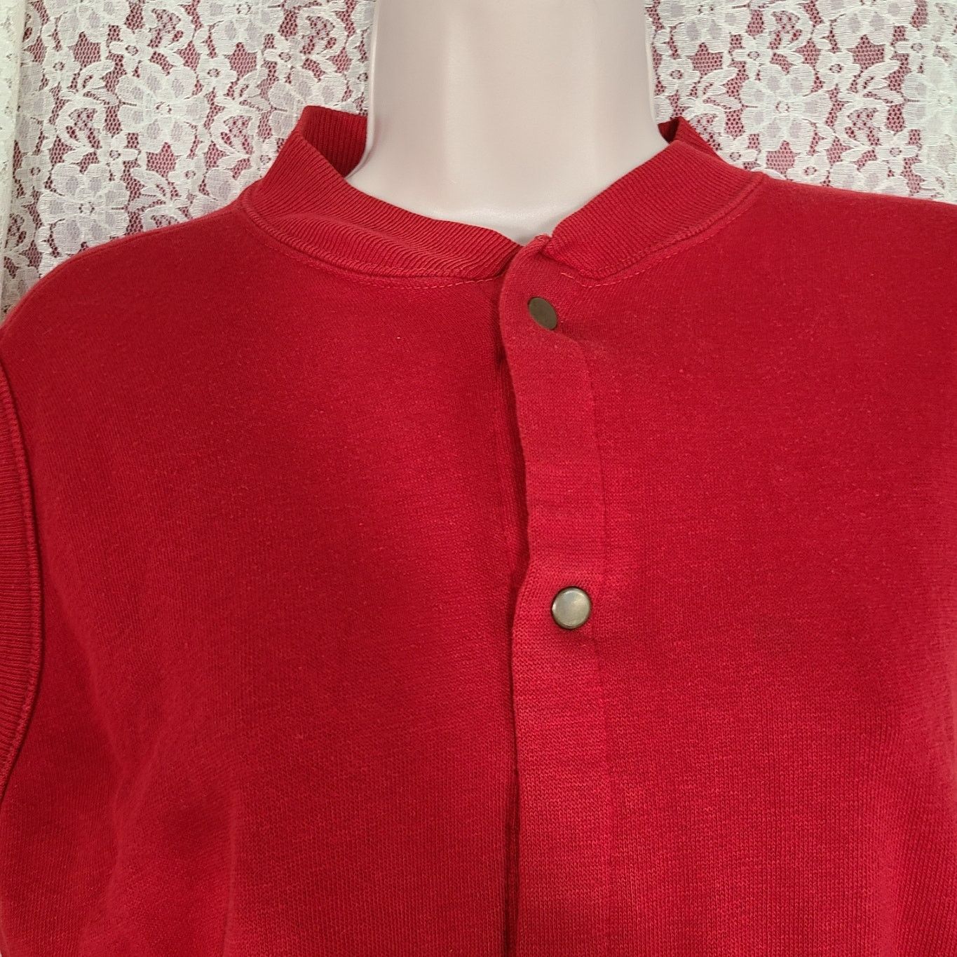 Vintage Vintage 90s Jersey sweater vest size medium Size M / US 6-8 / IT 42-44 - 2 Thumbnail