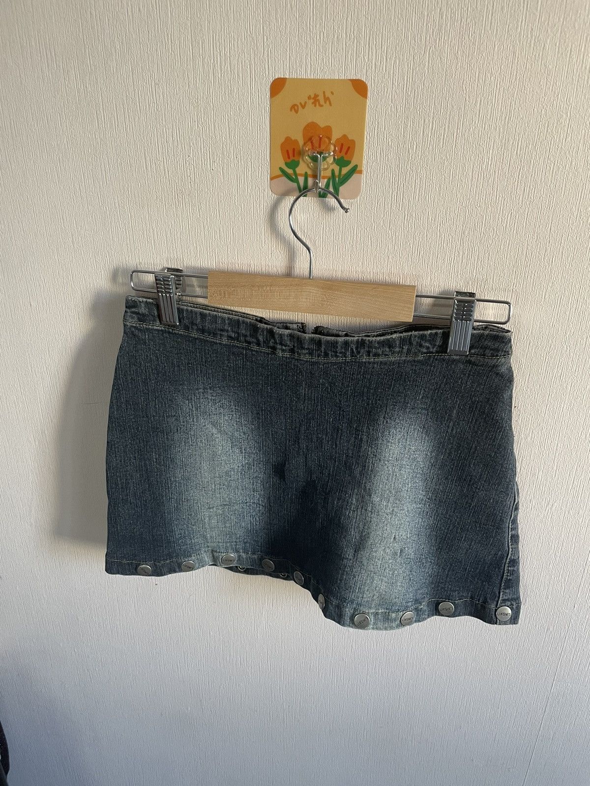 Other × Vintage Mini jeans vintage skirt Size 25" / US 0 / IT 36 - 1 Thumbnail