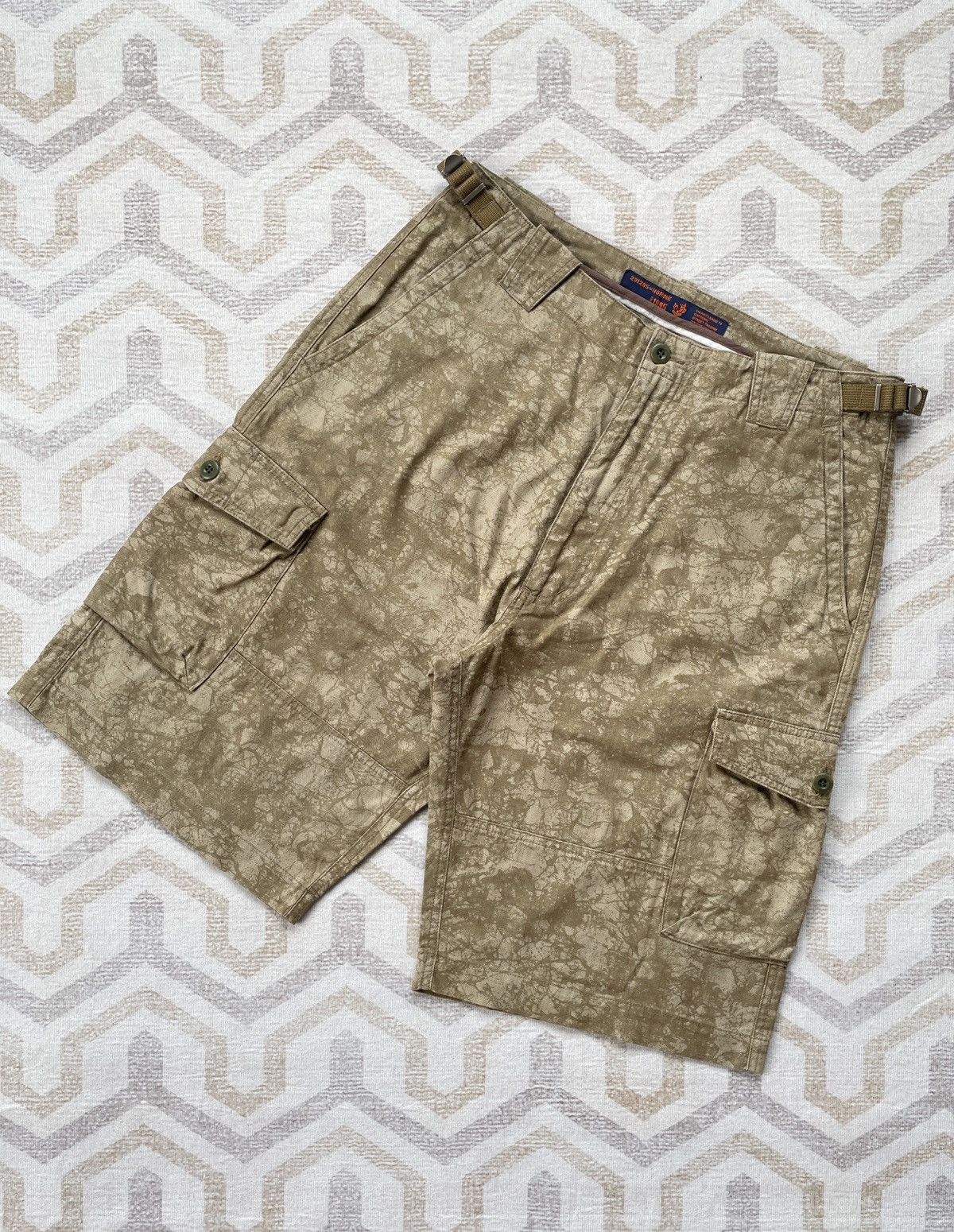 If Six Was Nine × Japanese Brand × Vintage 291295 = Homme Camouflage Cargo Short Size US 33 - 1 Thumbnail