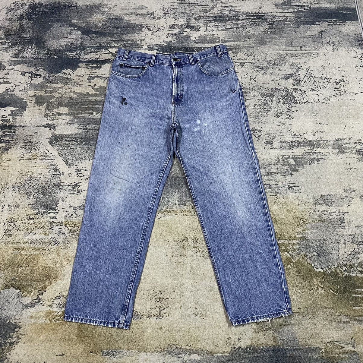 If Six Was Nine × Japanese Brand × Vintage Vintage kirkland Dirty Light Washed Denim Jeans Size US 37 - 2 Thumbnail
