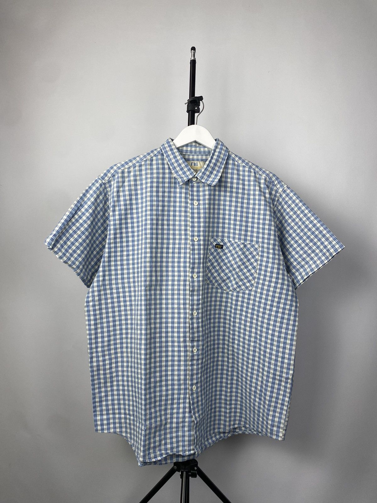 Vintage Vintage 90s Official Archive FBI Button Ups Shirt Size US XL / EU 56 / 4 - 1 Thumbnail
