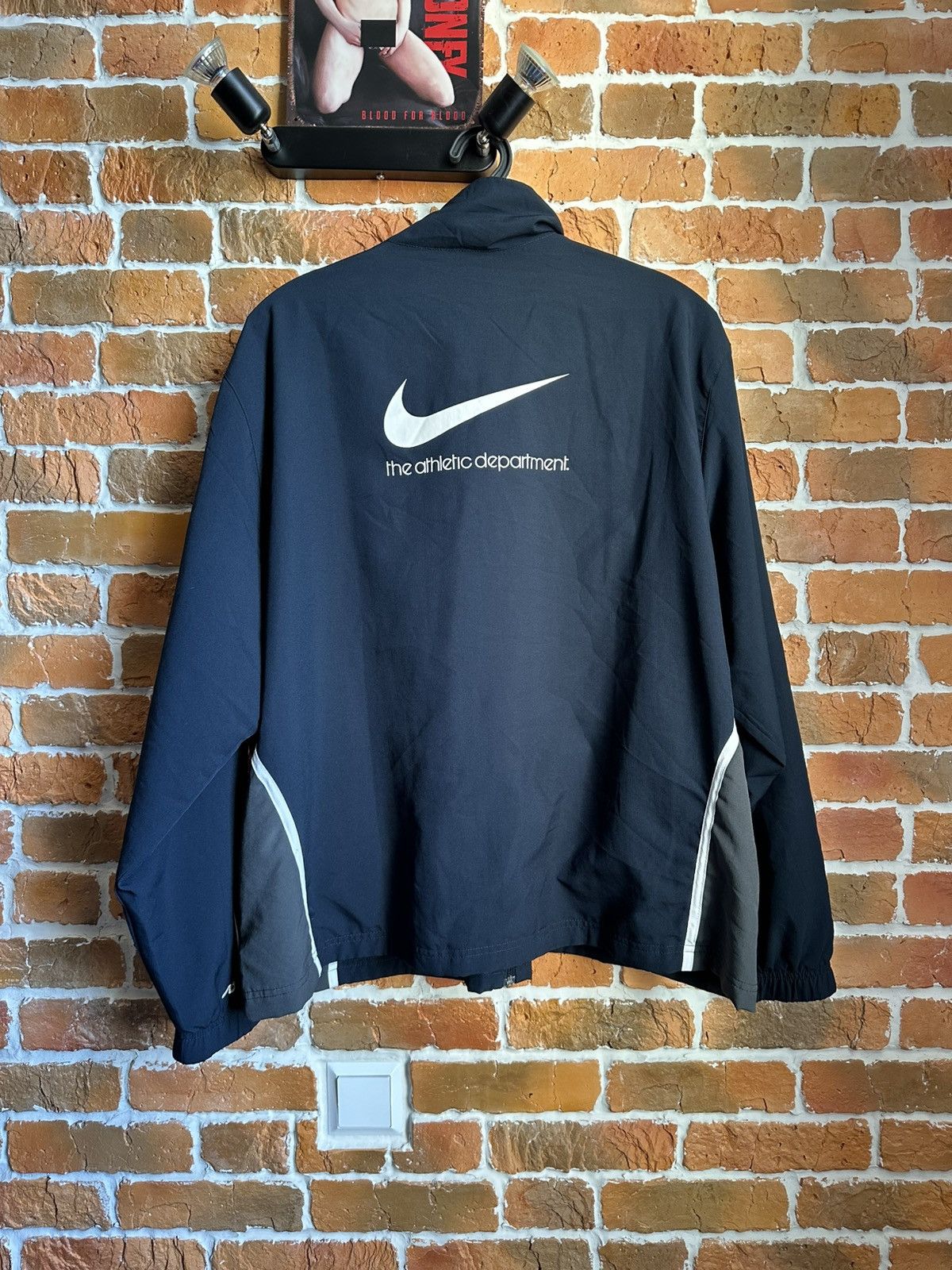 Nike NIKE VINTAGE DRILL TRACK JACKET BIG SWOOSH Size US XXL / EU 58 / 5 - 3 Thumbnail