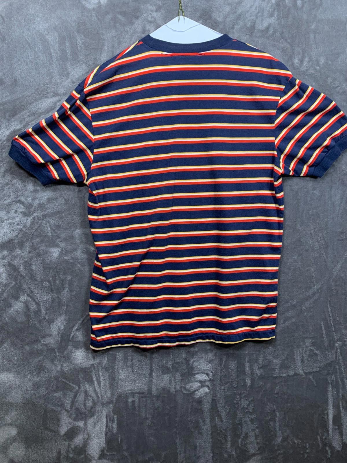 Designer Vintage, 80s, Eaton Hill Sport Striped Short Sleeve Ts (100) Size US XL / EU 56 / 4 - 5 Thumbnail