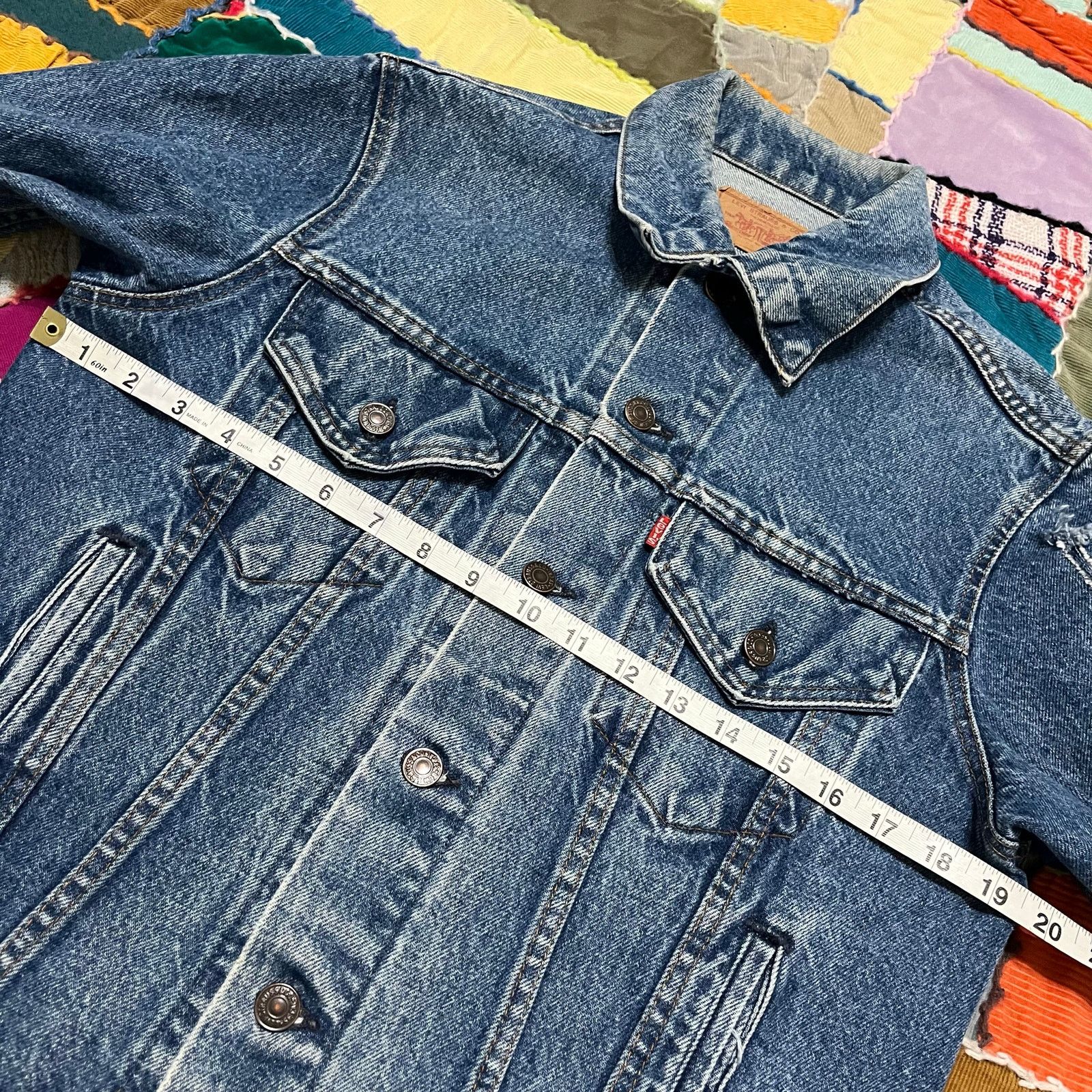 Levi's Vintage 90s Levi’s Washed Distressed Denim Trucker Jacket Size US M / EU 48-50 / 2 - 6 Thumbnail
