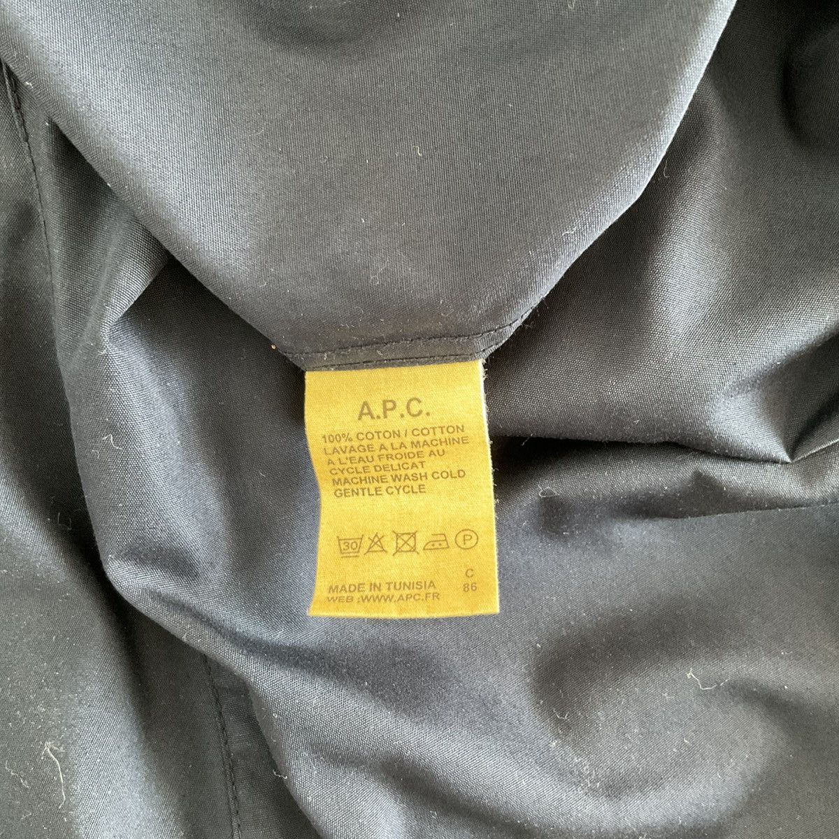 A.P.C. A.P.C. Blue Dress Shirt - Size L Size US L / EU 52-54 / 3 - 4 Thumbnail