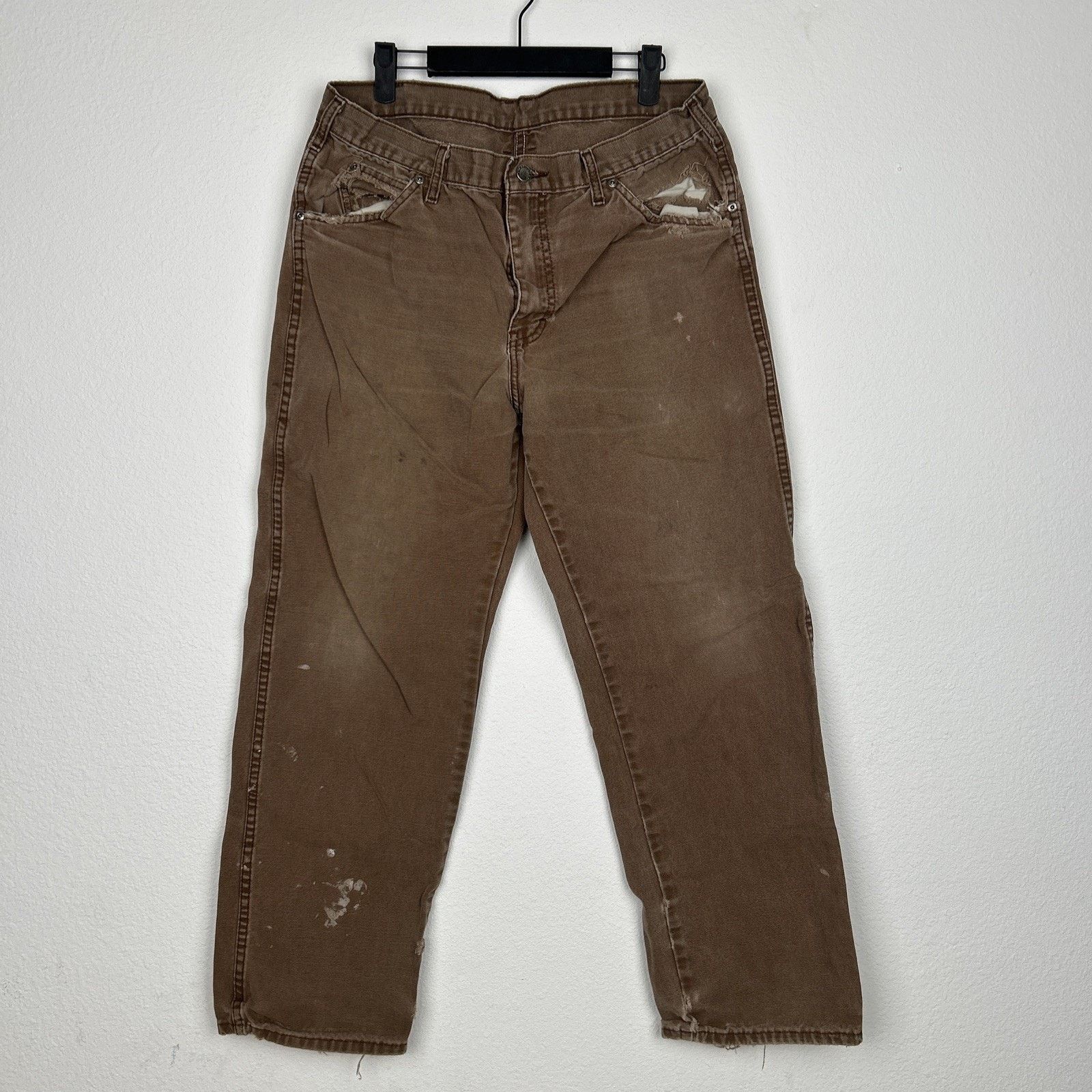 Dickies Dickies Genuine Carpenter Straight Work Jeans Size 34x30 Size US 34 / EU 50 - 1 Thumbnail