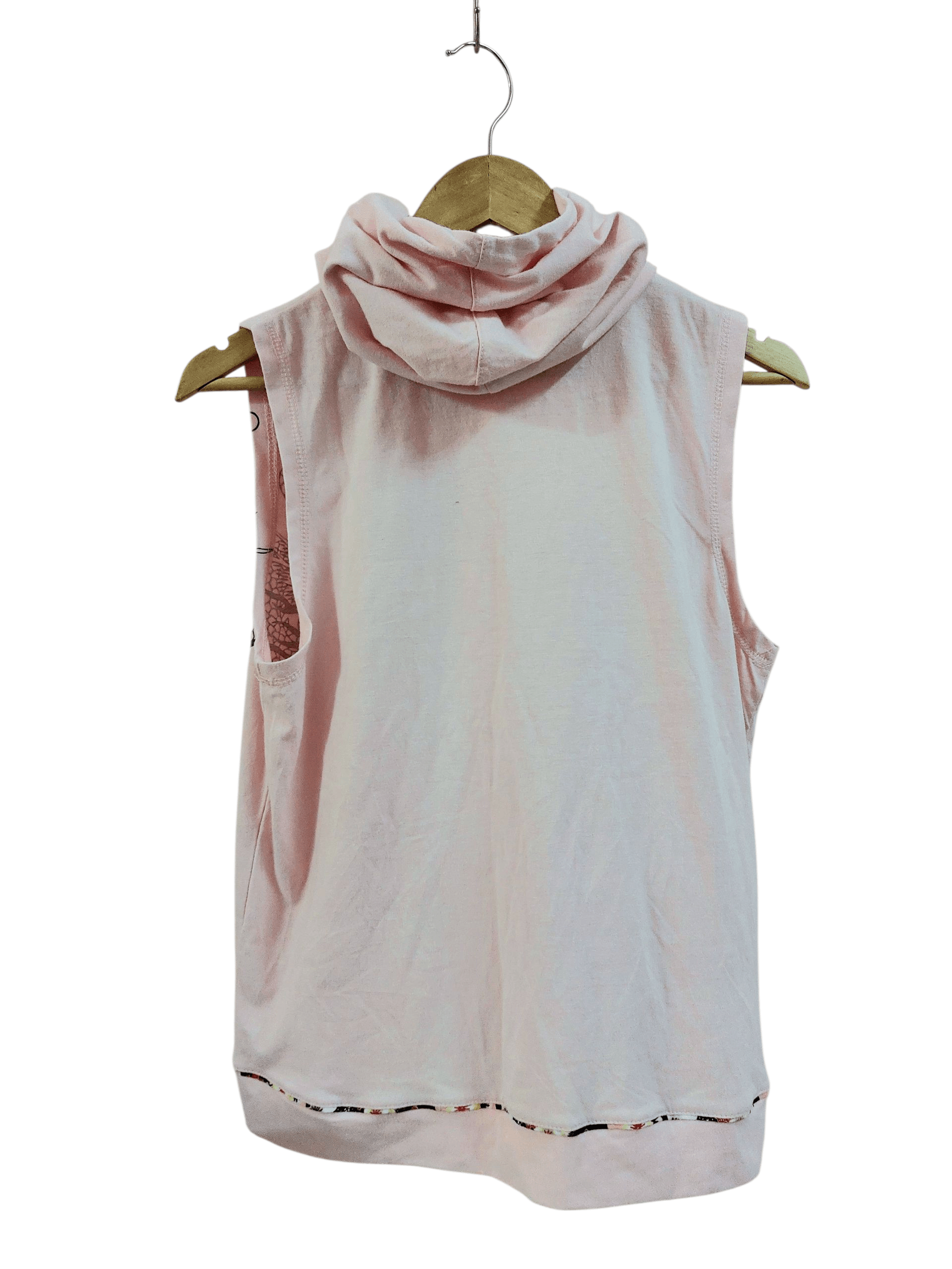 Dragonfly Sleeveless Hoodies Punk Sukajan Sakura Dragon Printed Size US M / EU 48-50 / 2 - 7 Thumbnail