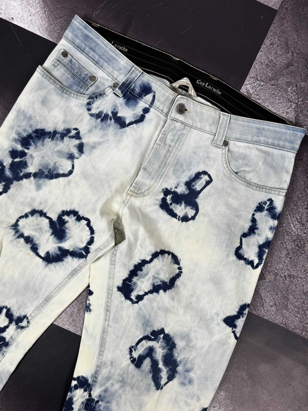 Guy Laroche × Vintage Guy Laroche denim pants Size US 34 / EU 50 - 3 Thumbnail