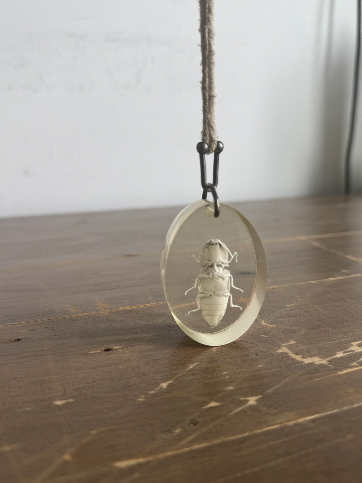 Maison Margiela Artisanal Rare Margiela Resin Beetle Necklace Size ONE SIZE - 3 Thumbnail