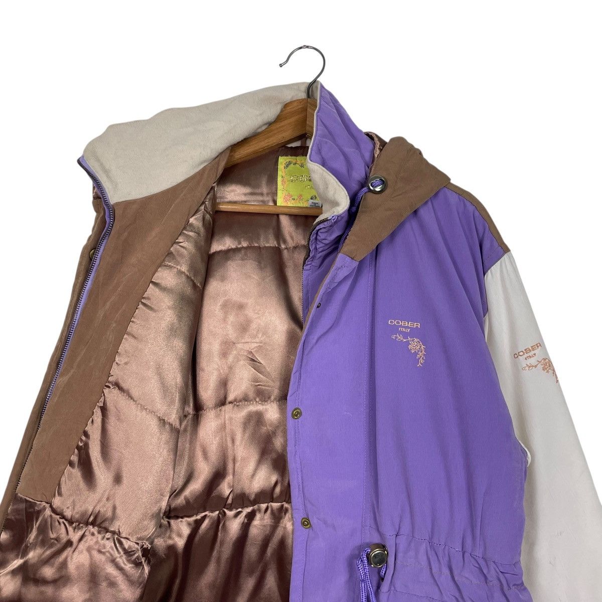Other Cober Italy Hooded Multicolor Parka Jacket Size US L / EU 52-54 / 3 - 11 Thumbnail