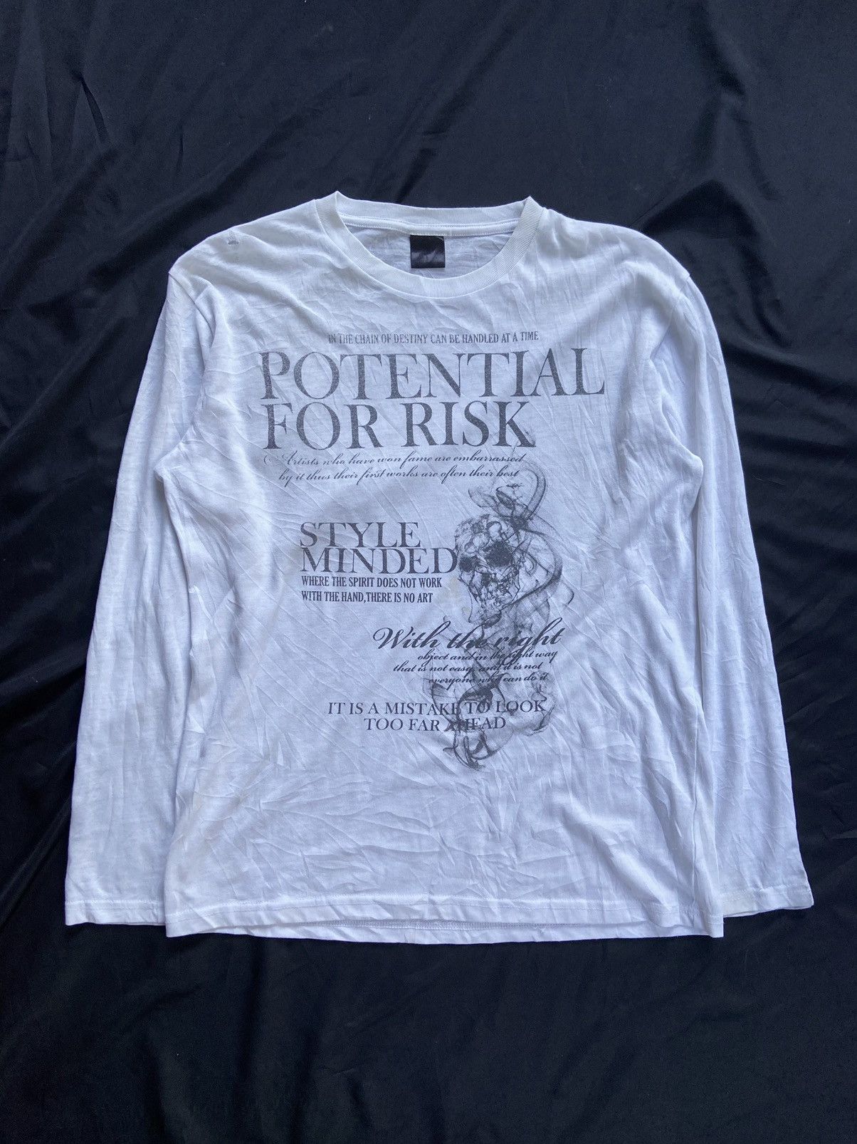 POTENTIAL FOR RISK STYLE MINDED LONG SLEEVE