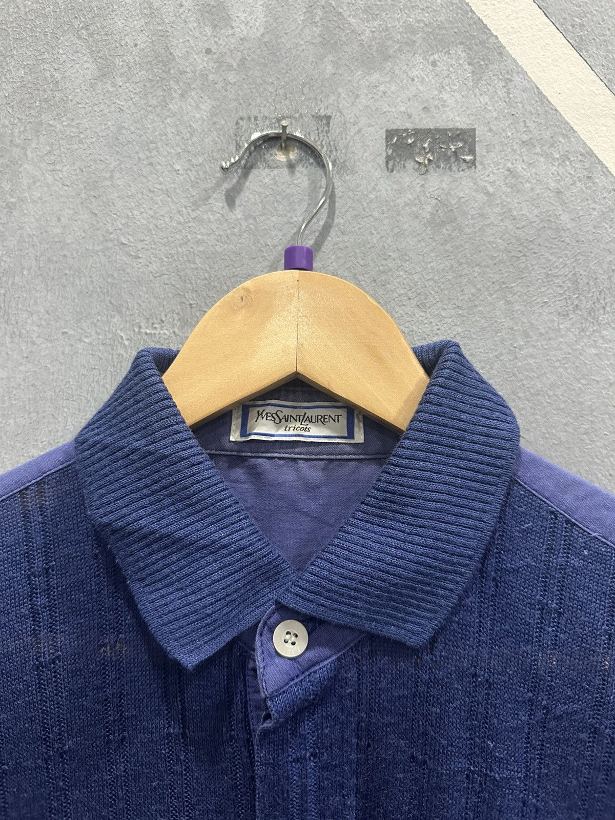 Yves Saint Laurent YvesSaintLaurent Tricots Knit Polos Shirt Size M / US 6-8 / IT 42-44 - 3 Thumbnail