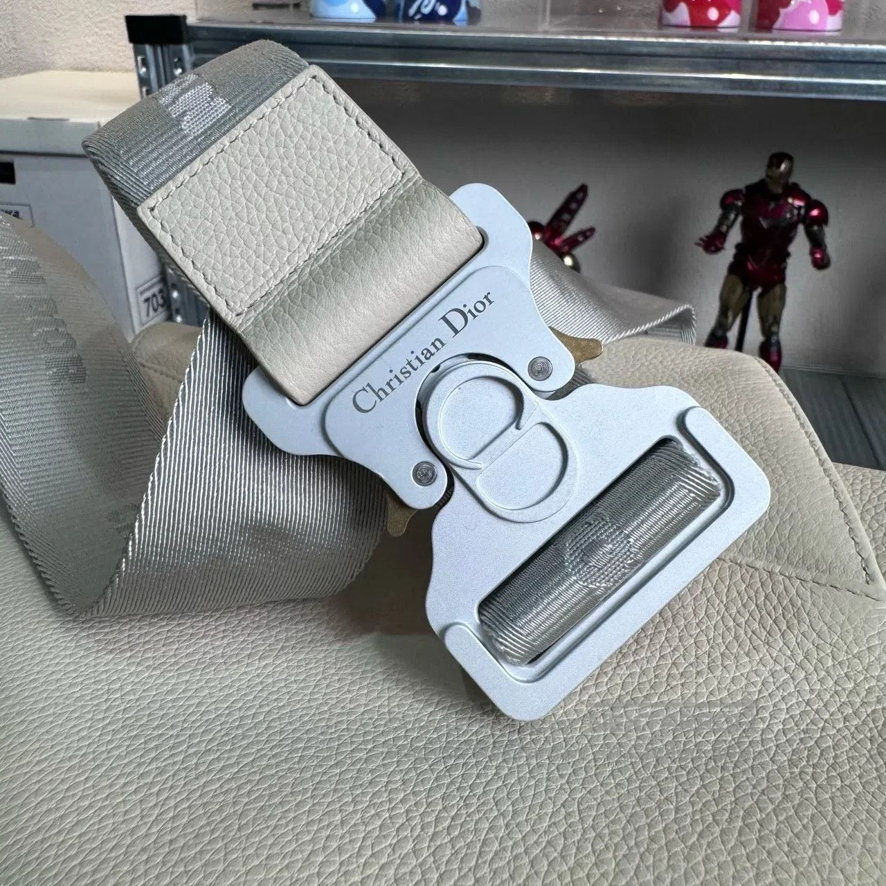 Dior Dior Saddle Functional Buckle White Horse Saddle Bag Size ONE SIZE - 5 Thumbnail