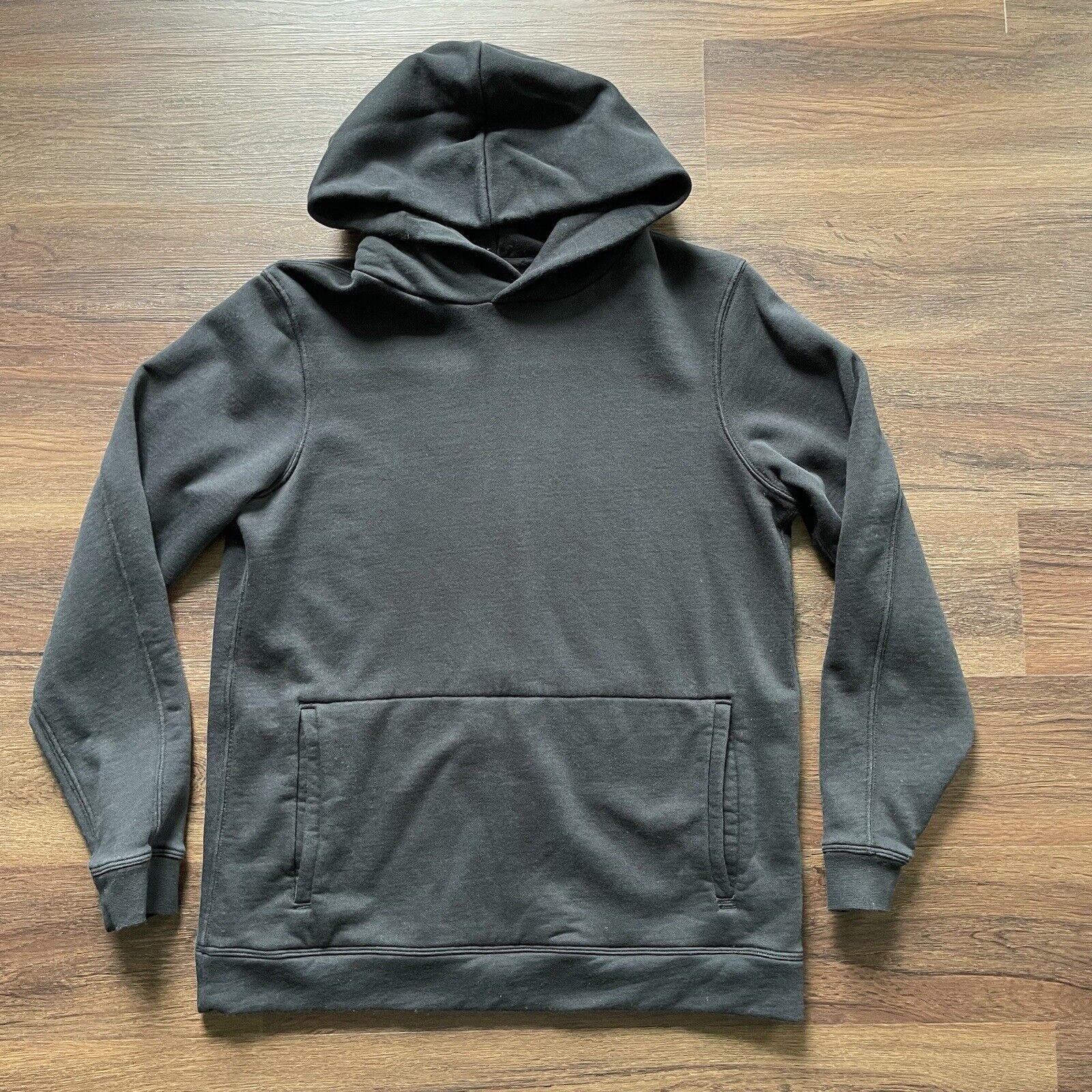 Vintage TLY Lightweight Hoodie S Black Performance Athletic Top Size US S / EU 44-46 / 1 - 3 Thumbnail