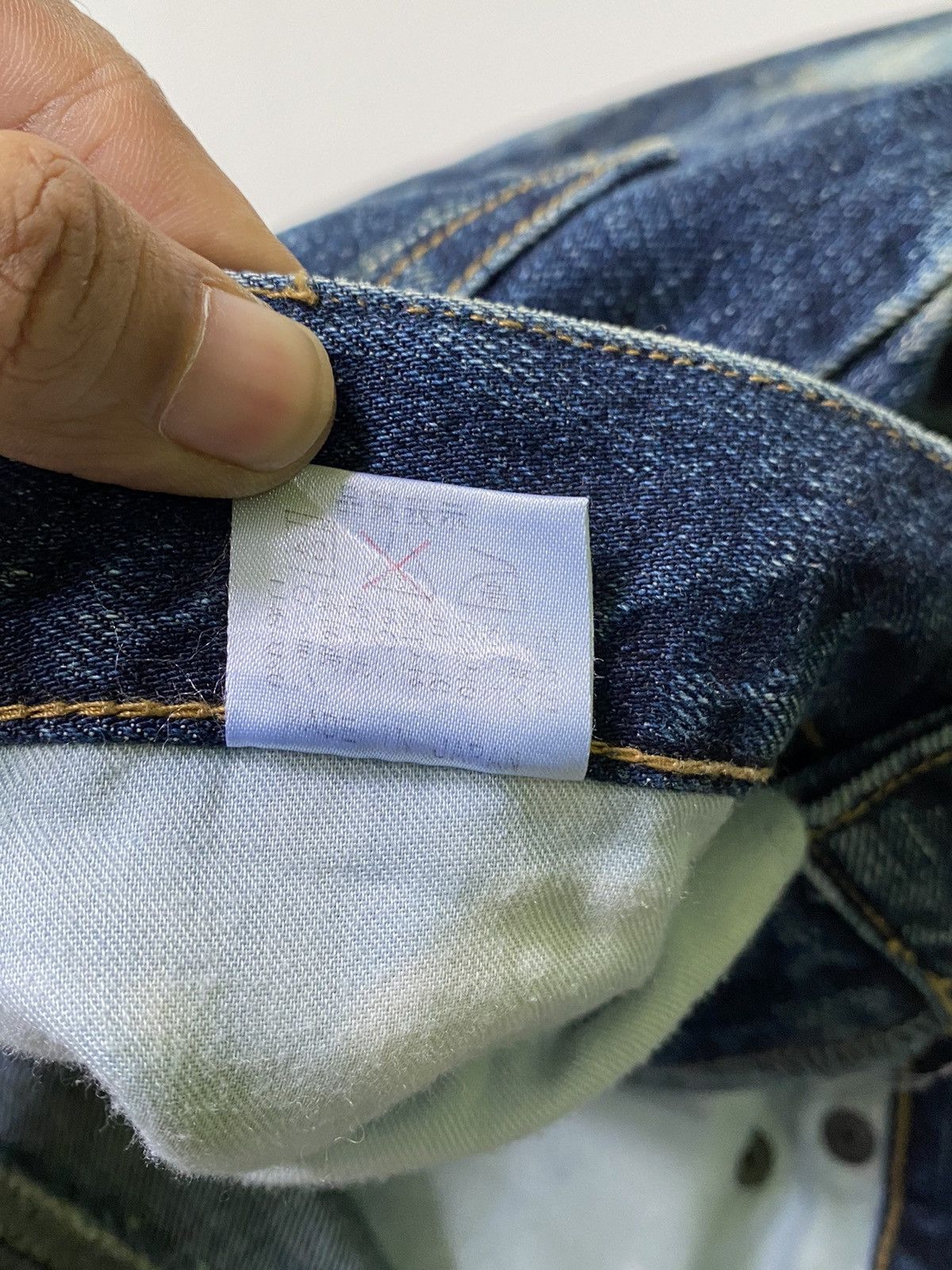 Japanese Brand SICK💰 Uknown made in japan Flare jeans Size US 30 / EU 46 - 9 Thumbnail