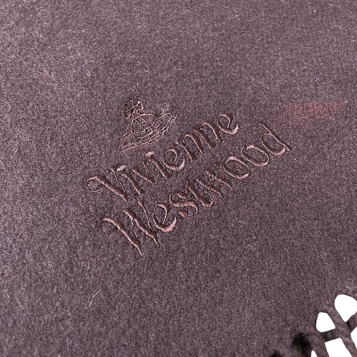 Designer × Vintage × Vivienne Westwood Vivienne Westwood Accessories 100% Wool Designer Muffler Size ONE SIZE - 3 Thumbnail