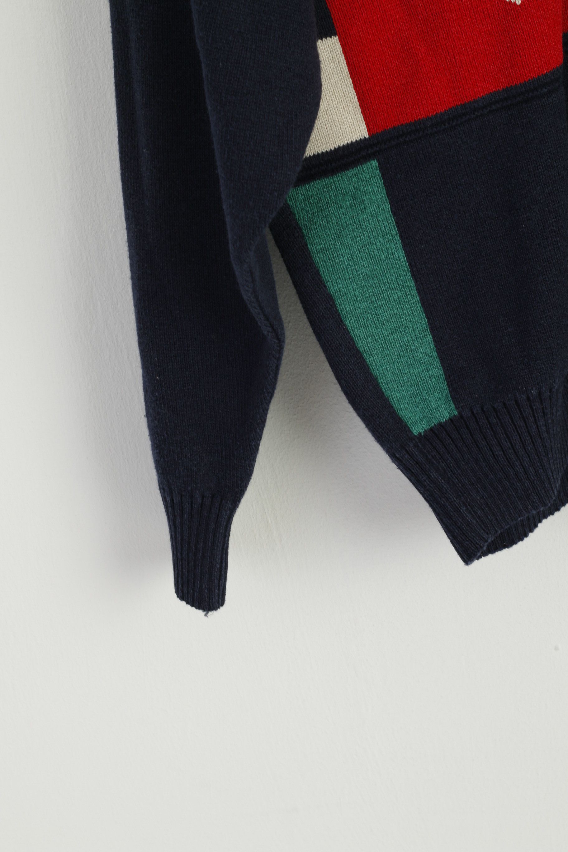 Vintage Glen Gannet Men M Jumper Navy Cotton 8903 Size US M / EU 48-50 / 2 - 4 Thumbnail