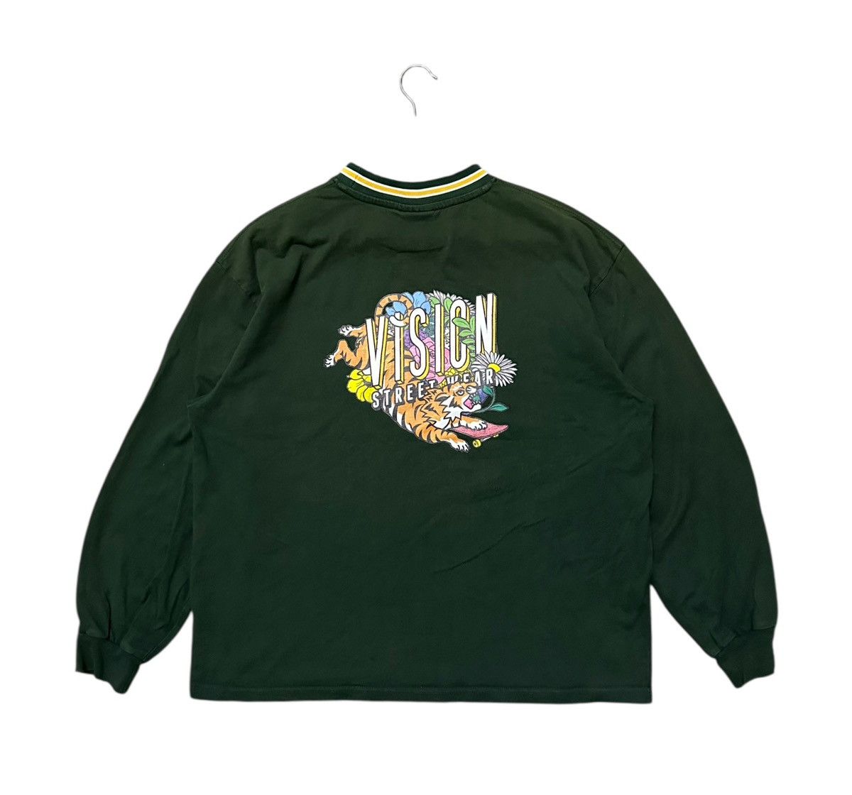Vision Streetwear Vision streetwear backhit sweatshirt green Size US M / EU 48-50 / 2 - 1 Thumbnail