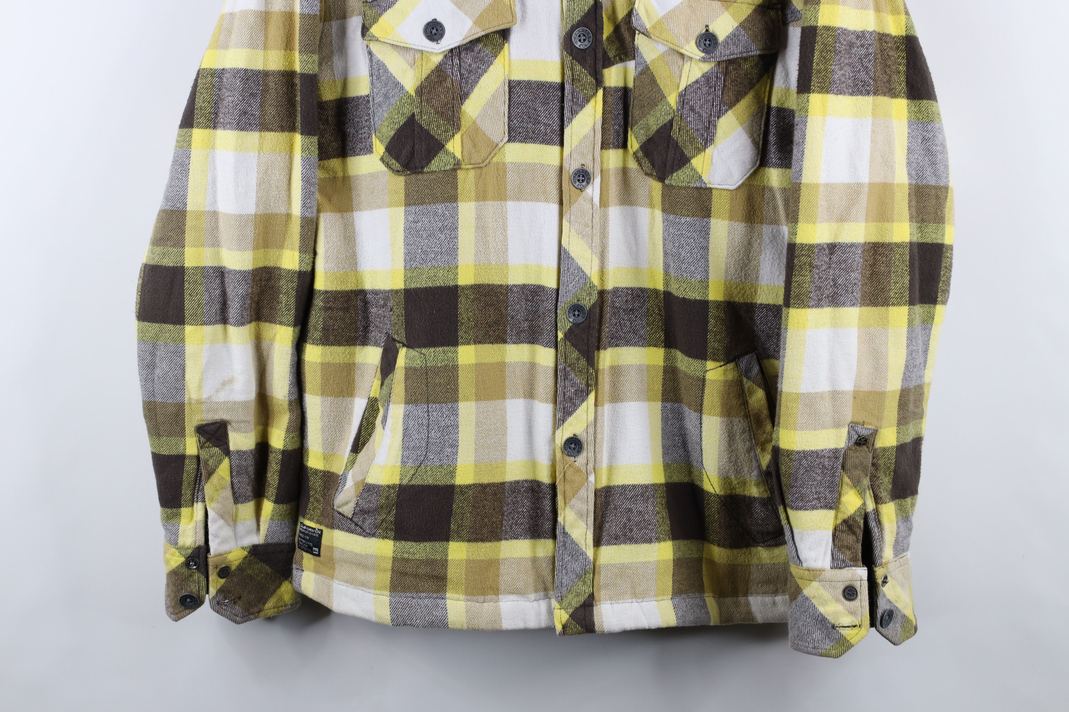 Quiksilver × Vintage Vintage Quiksilver Surfing Button Shirt Jacket Jac Shirt Size US M / EU 48-50 / 2 - 3 Thumbnail