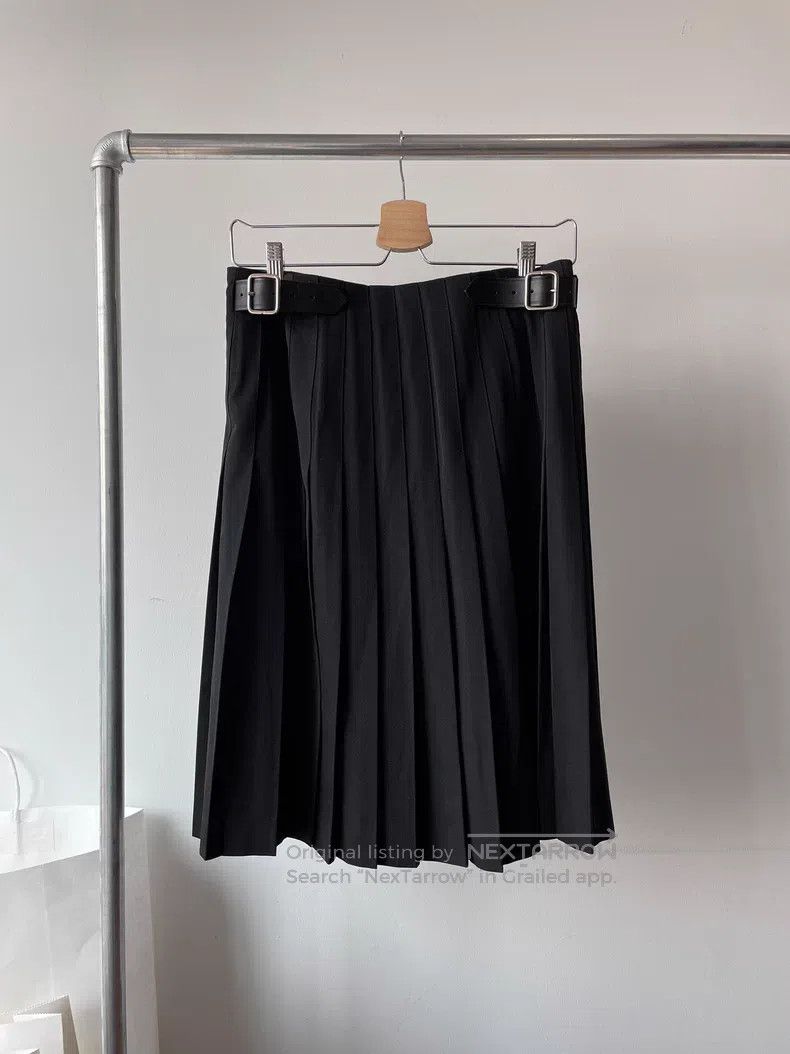 Comme des Garcons Comme Des Garcons size F Rivet pleated half skirt Size 25" / US 0 / IT 36 - 2 Thumbnail