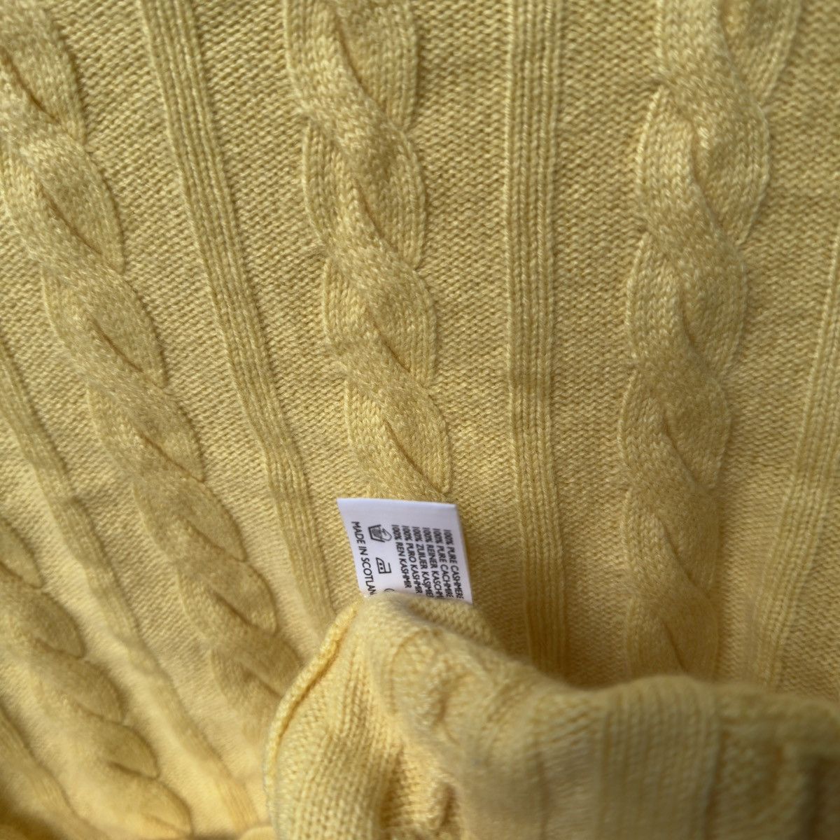 Paul Stuart Paul Stuart Cashmere Cable Crewneck Sweater Size US L / EU 52-54 / 3 - 9 Thumbnail