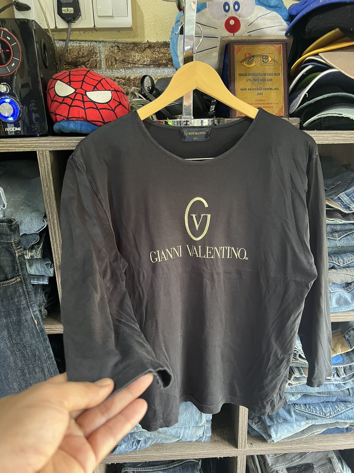 Gianni Valentino 🔥Gianni Valentino Embroidery Logo Long Sleeves Size US S / EU 44-46 / 1 - 7 Thumbnail
