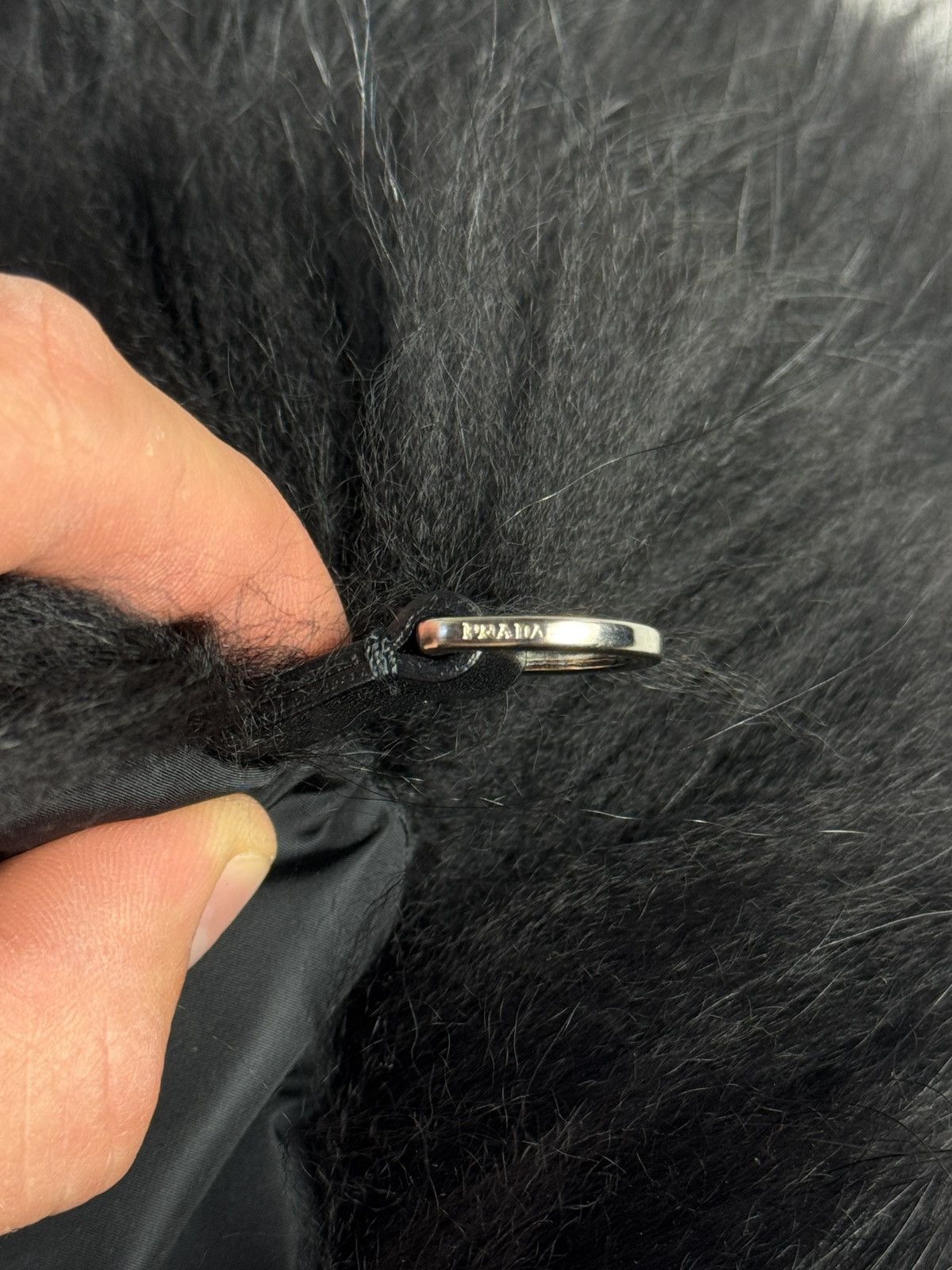 Prada Prada FW03 Asiatic Raccoon Real Fur Trapper Ushanka Hat Cap Size ONE SIZE - 19 Thumbnail