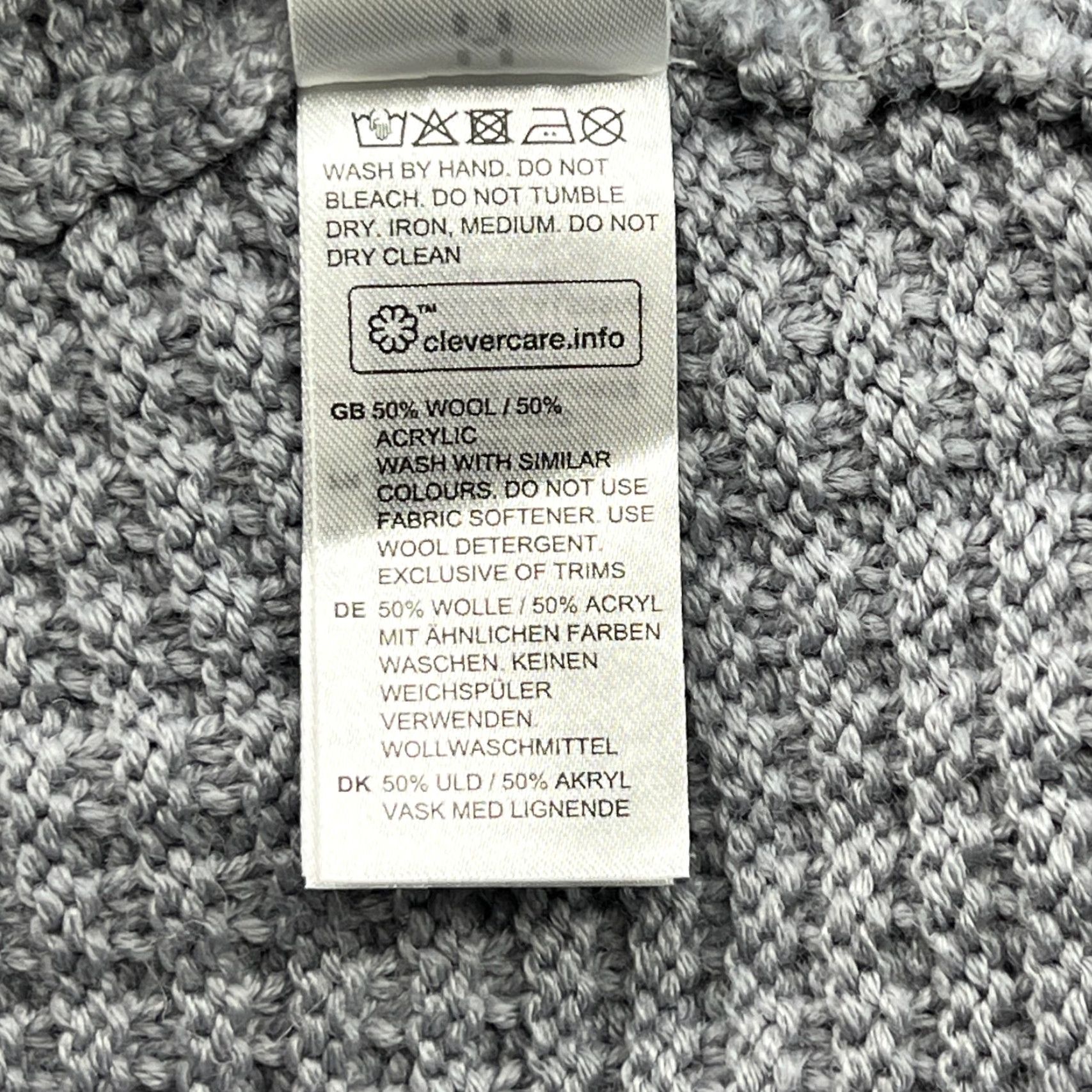 Vintage Haglofs Gray Beanie One Size OSFA Cuffed Stretch Wool Blend knitted Unisex Adults Mens Womens Beanie Size ONE SIZE - 6 Thumbnail