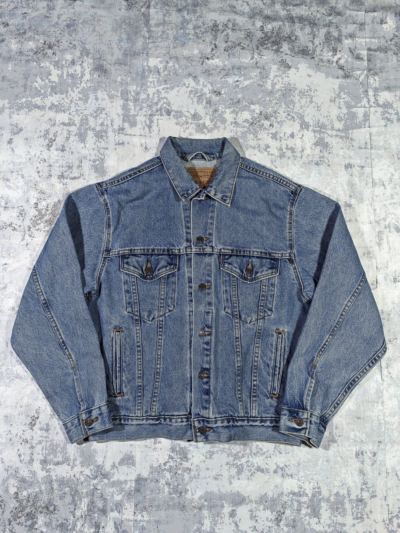 Levi's Vintage Clothing 1996 levis baggy denim jean trucker jacket 527 made in usa Size US M / EU 48-50 / 2 - 1 Thumbnail