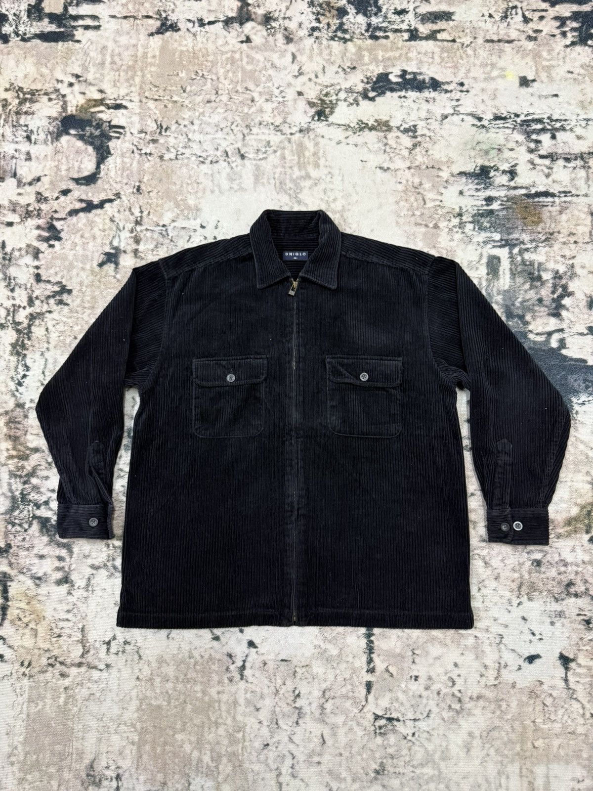 Japanese Brand × Uniqlo Uniqlo Zip Up Work Shirt Size US M / EU 48-50 / 2 - 3 Thumbnail